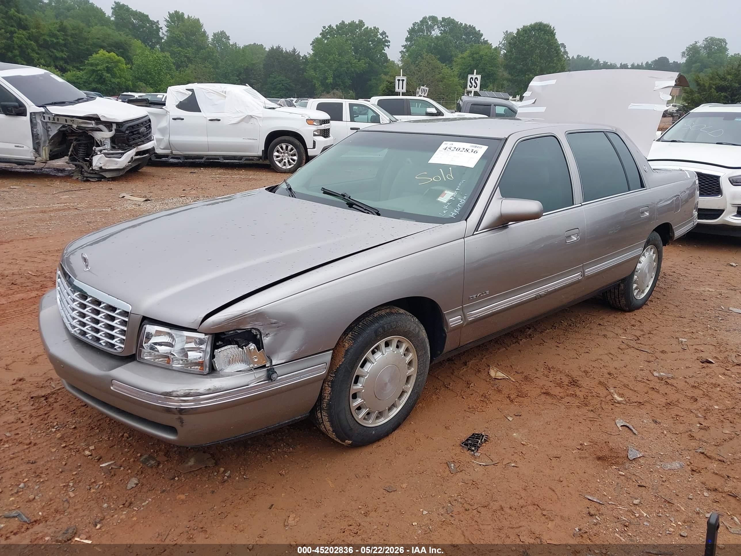 1997 Cadillac Deville Standard Бежевый vin: 1G6KD54Y1VU241109