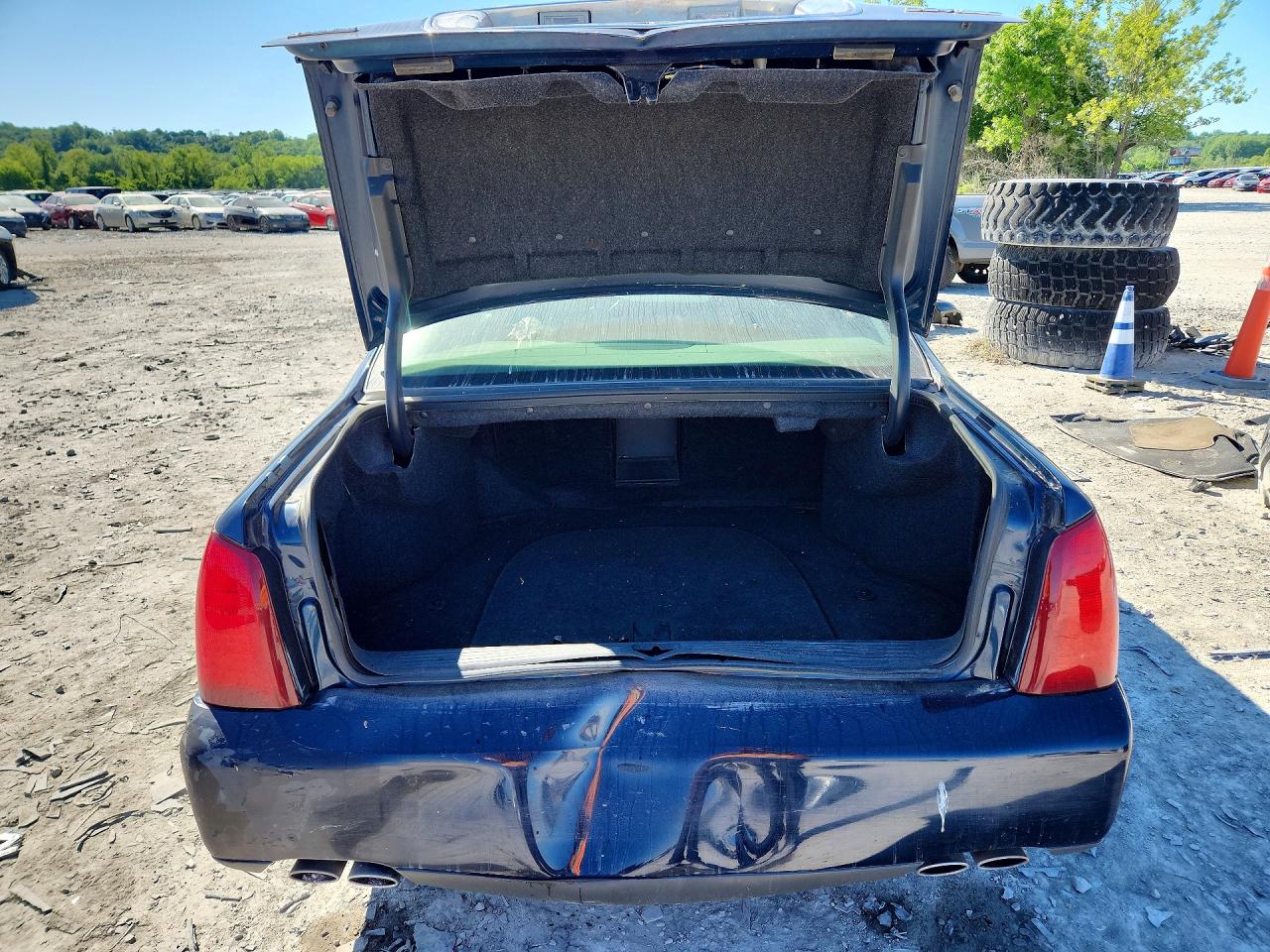 2005 Cadillac Deville Blue vin: 1G6KD54Y25U101229