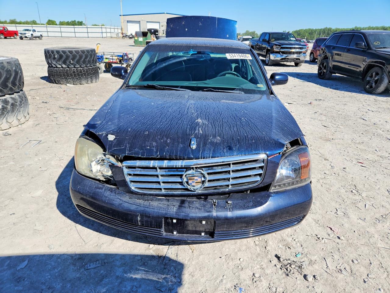 2005 Cadillac Deville Blue vin: 1G6KD54Y25U101229