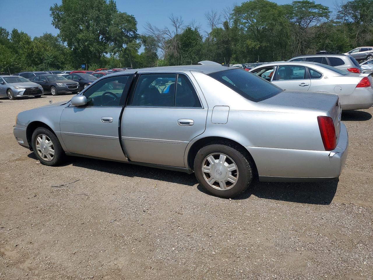 2005 Cadillac Deville Silver vin: 1G6KD54Y25U266648