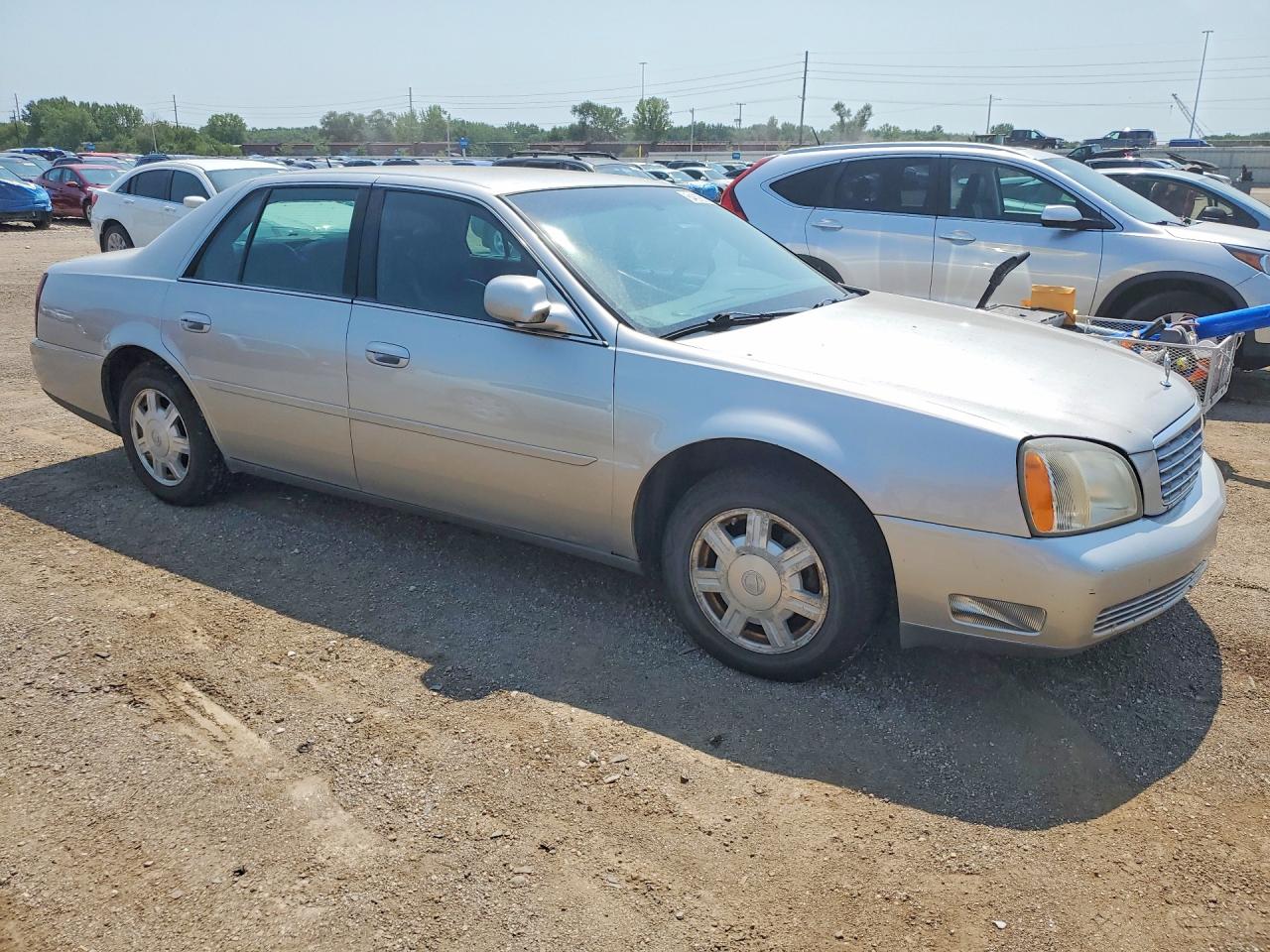 2005 Cadillac Deville Silver vin: 1G6KD54Y25U266648