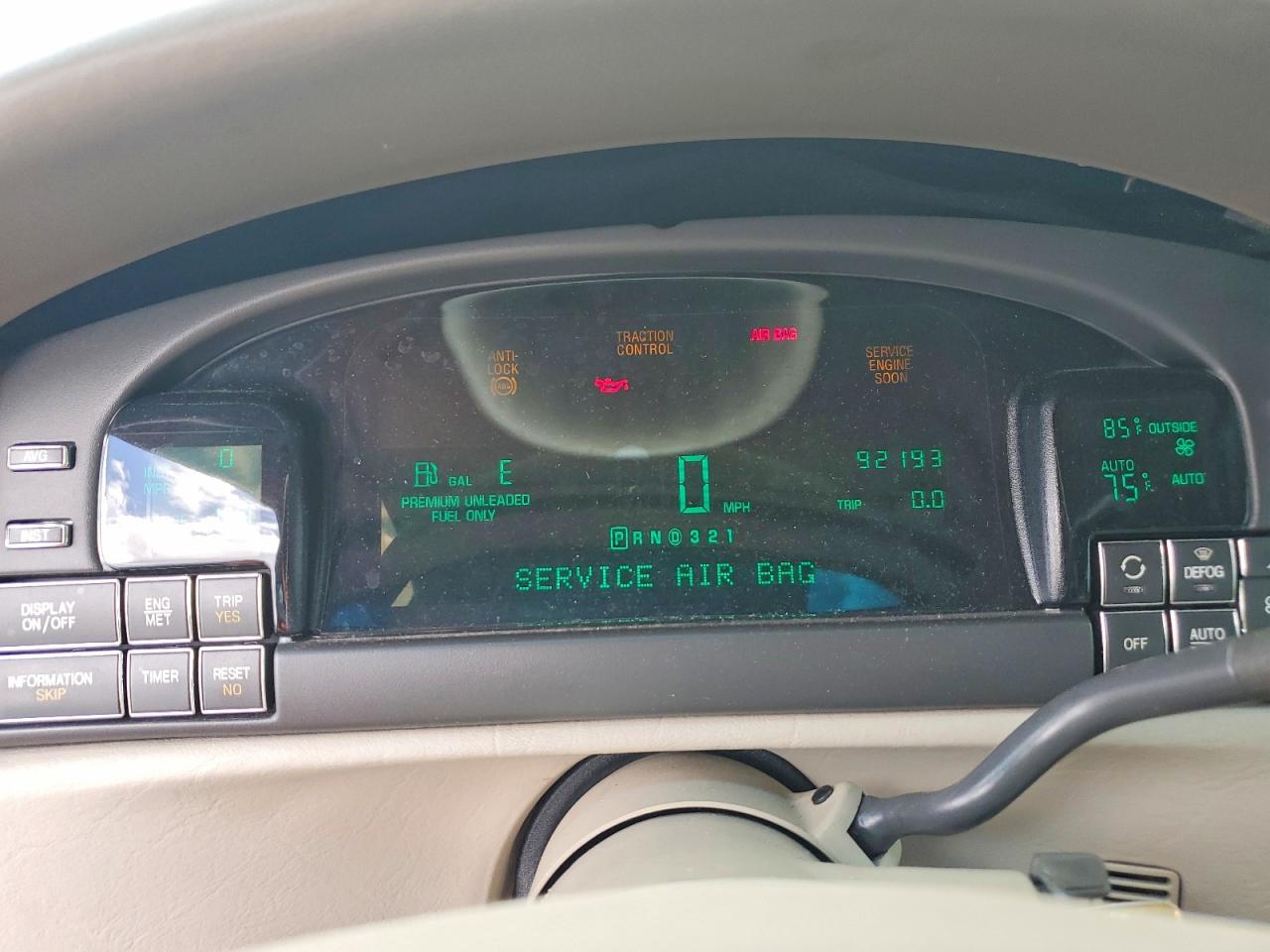 1998 Cadillac Deville Серый vin: 1G6KD54Y2WU745024