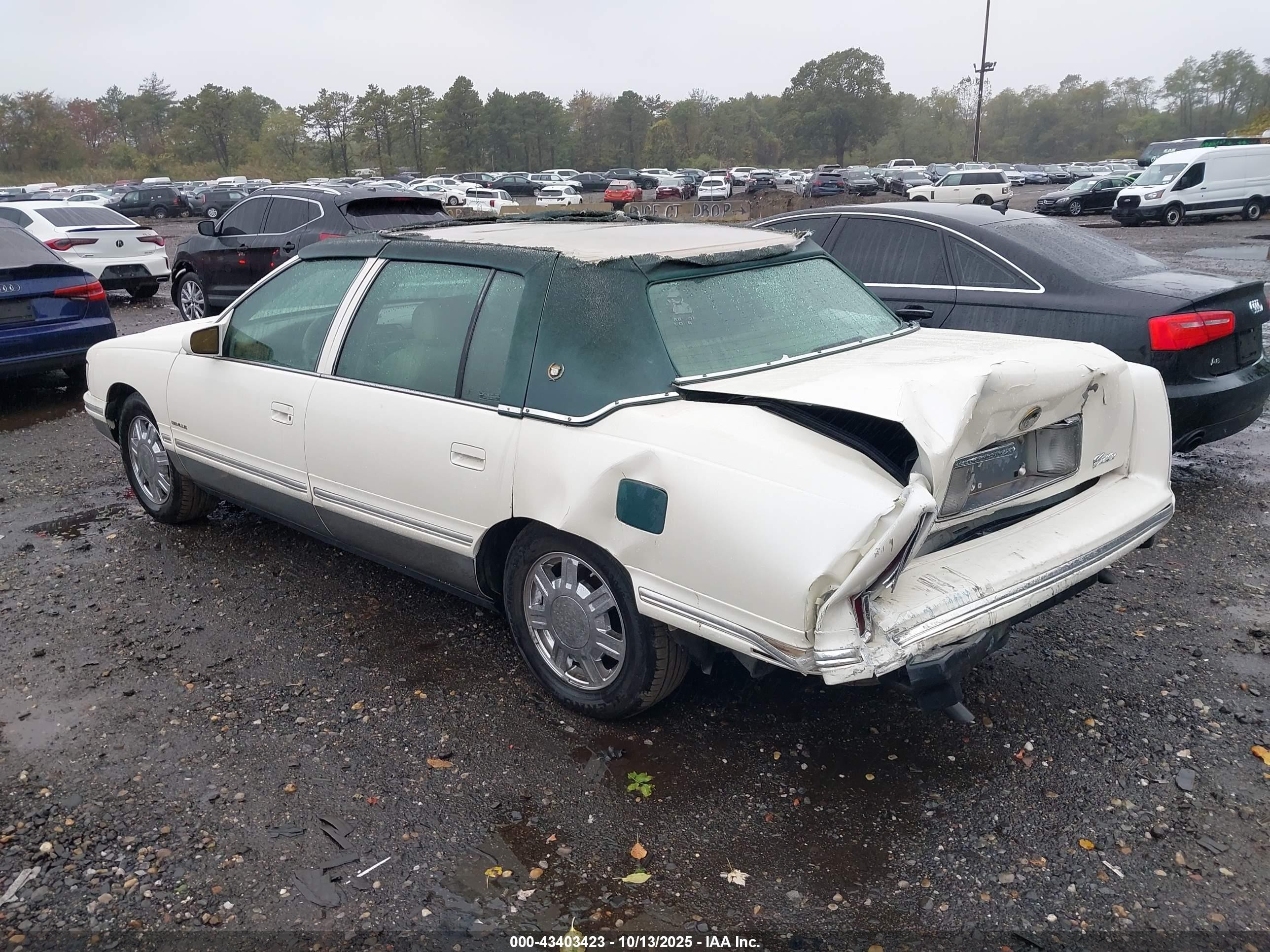 1998 Cadillac Deville Standard White vin: 1G6KD54Y2WU803844
