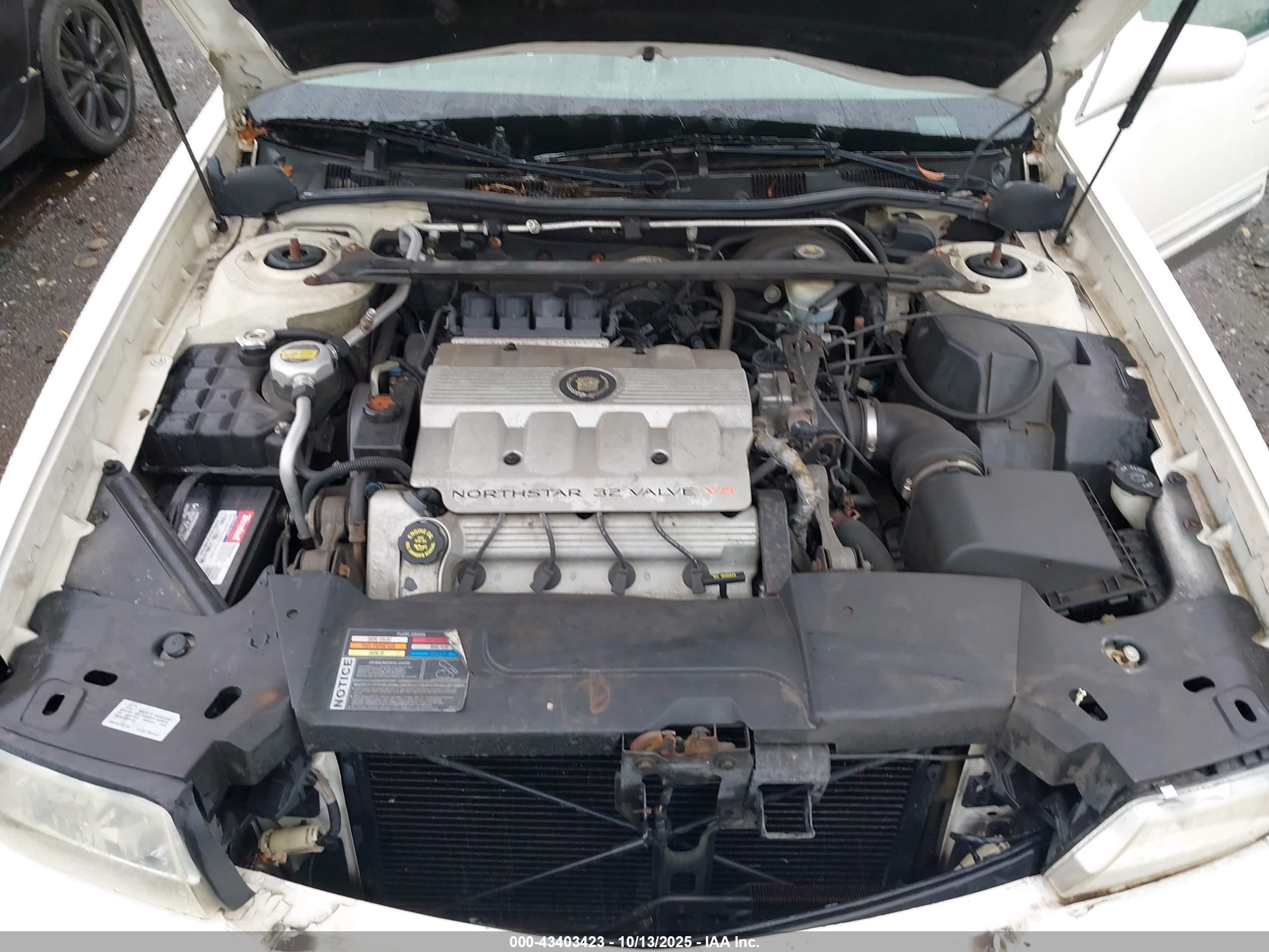 1998 Cadillac Deville Standard White vin: 1G6KD54Y2WU803844