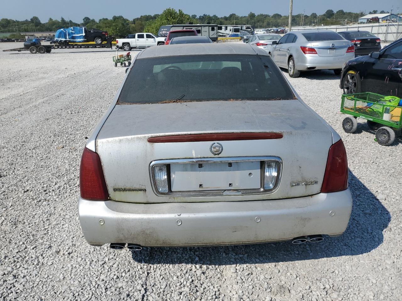 2000 Cadillac Deville Серебряный vin: 1G6KD54Y2YU255153