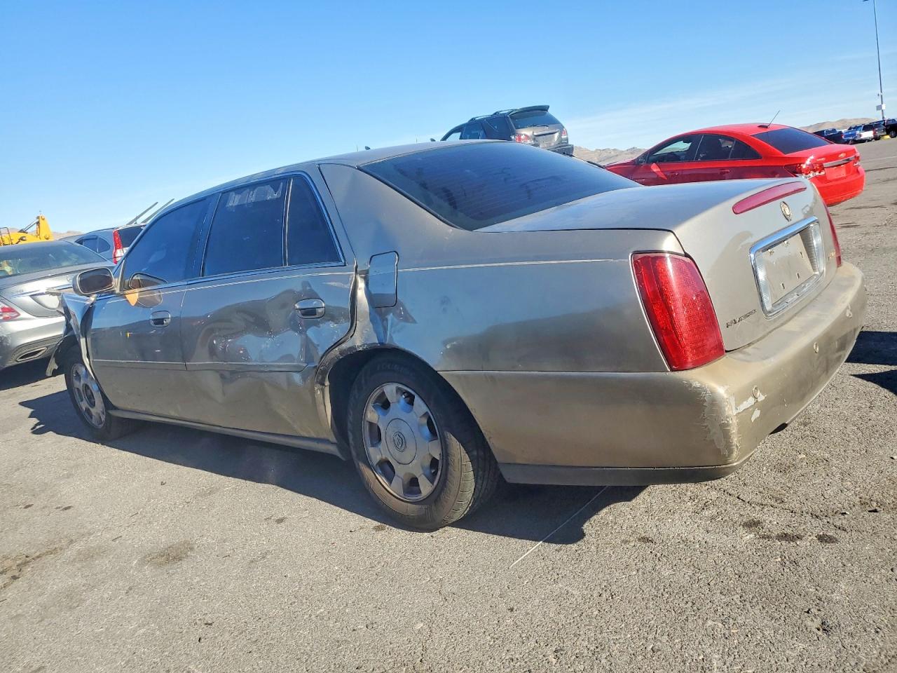 2000 Cadillac Deville Tan vin: 1G6KD54Y2YU267724