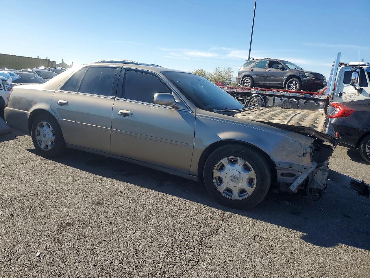 2000 Cadillac Deville Tan vin: 1G6KD54Y2YU267724