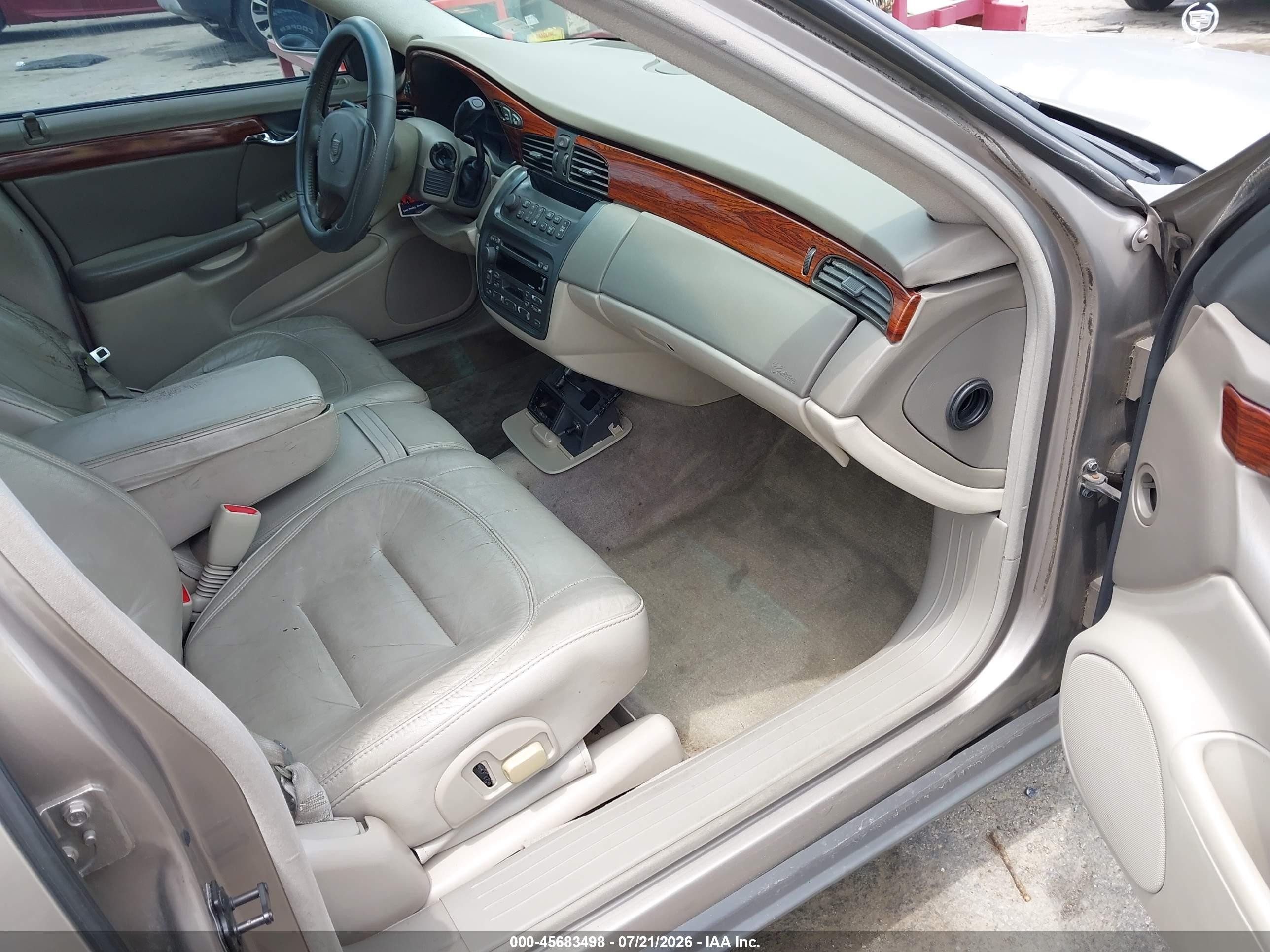 2003 Cadillac Deville Standard Gold vin: 1G6KD54Y33U180293