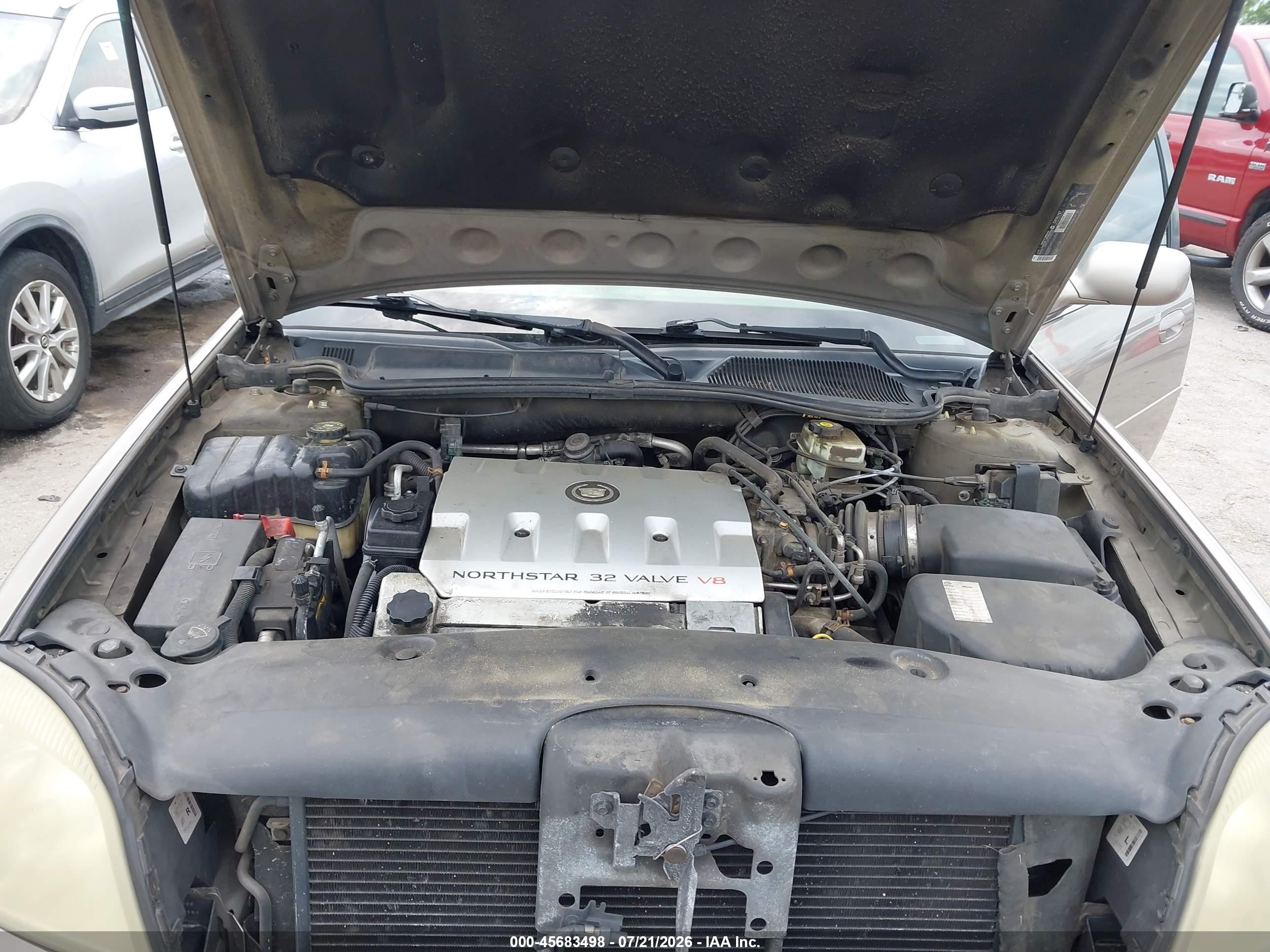 2003 Cadillac Deville Standard Gold vin: 1G6KD54Y33U180293