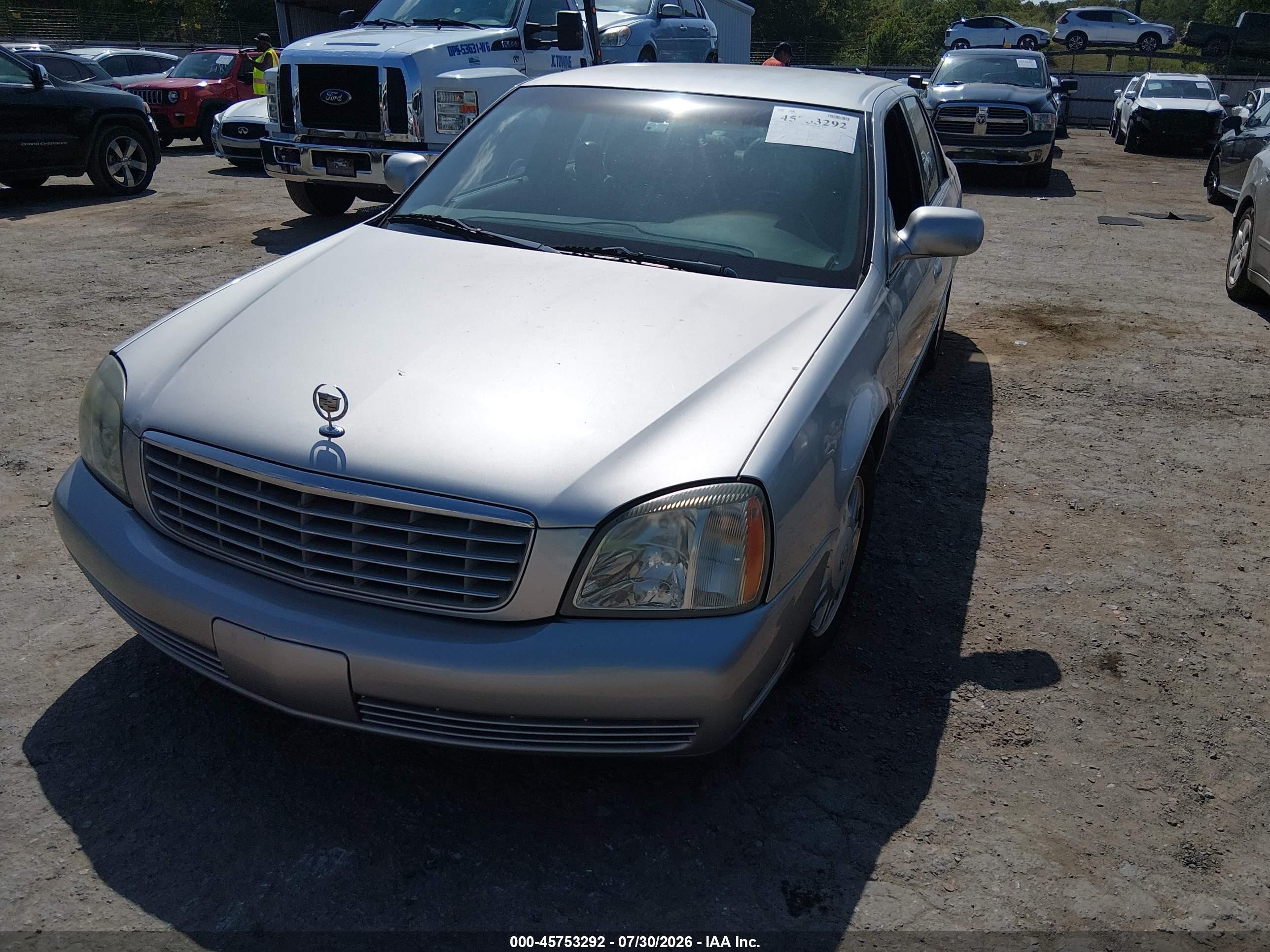 2005 Cadillac Deville Livery Pkg Silver vin: 1G6KD54Y35U200951