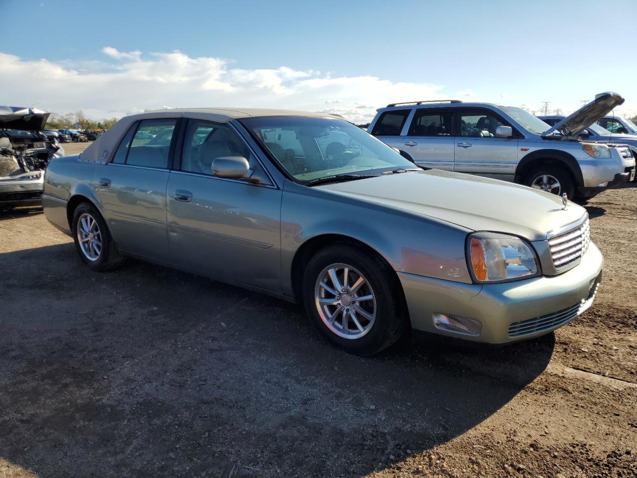 2005 Cadillac Deville Серебряный vin: 1G6KD54Y35U233822