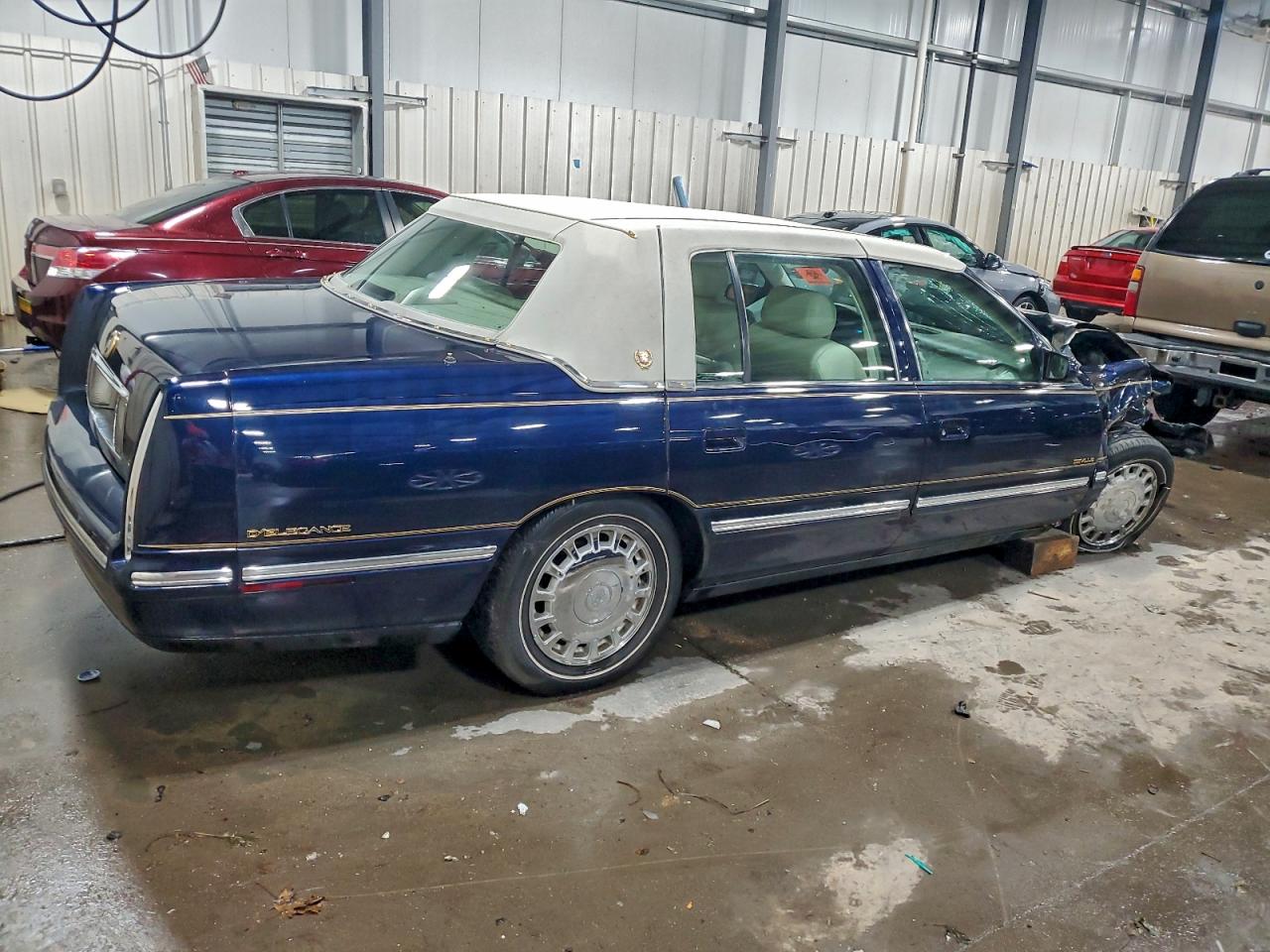 1999 Cadillac Deville Blue vin: 1G6KD54Y3XU725124