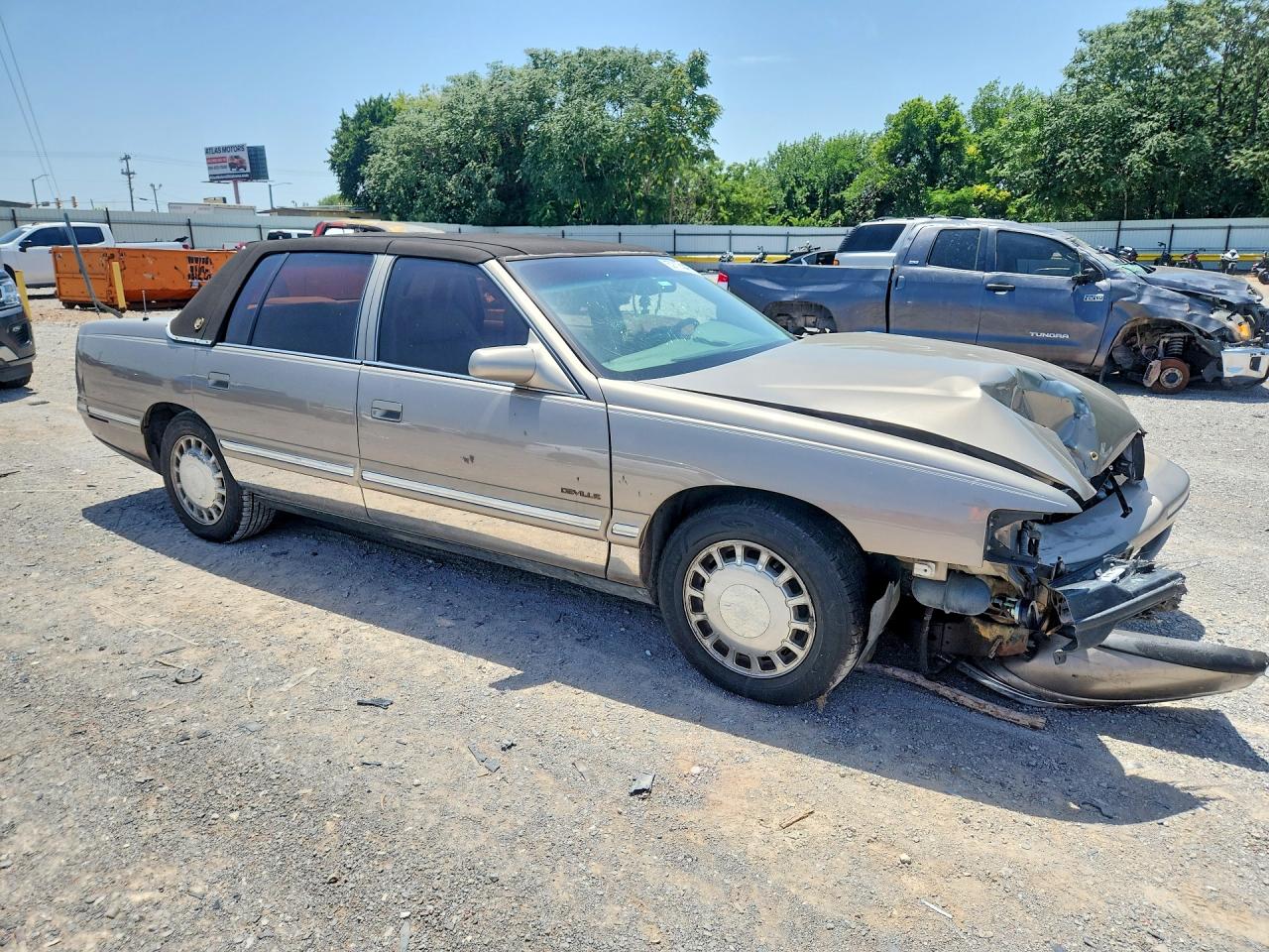 1999 Cadillac Deville Tan vin: 1G6KD54Y3XU787459