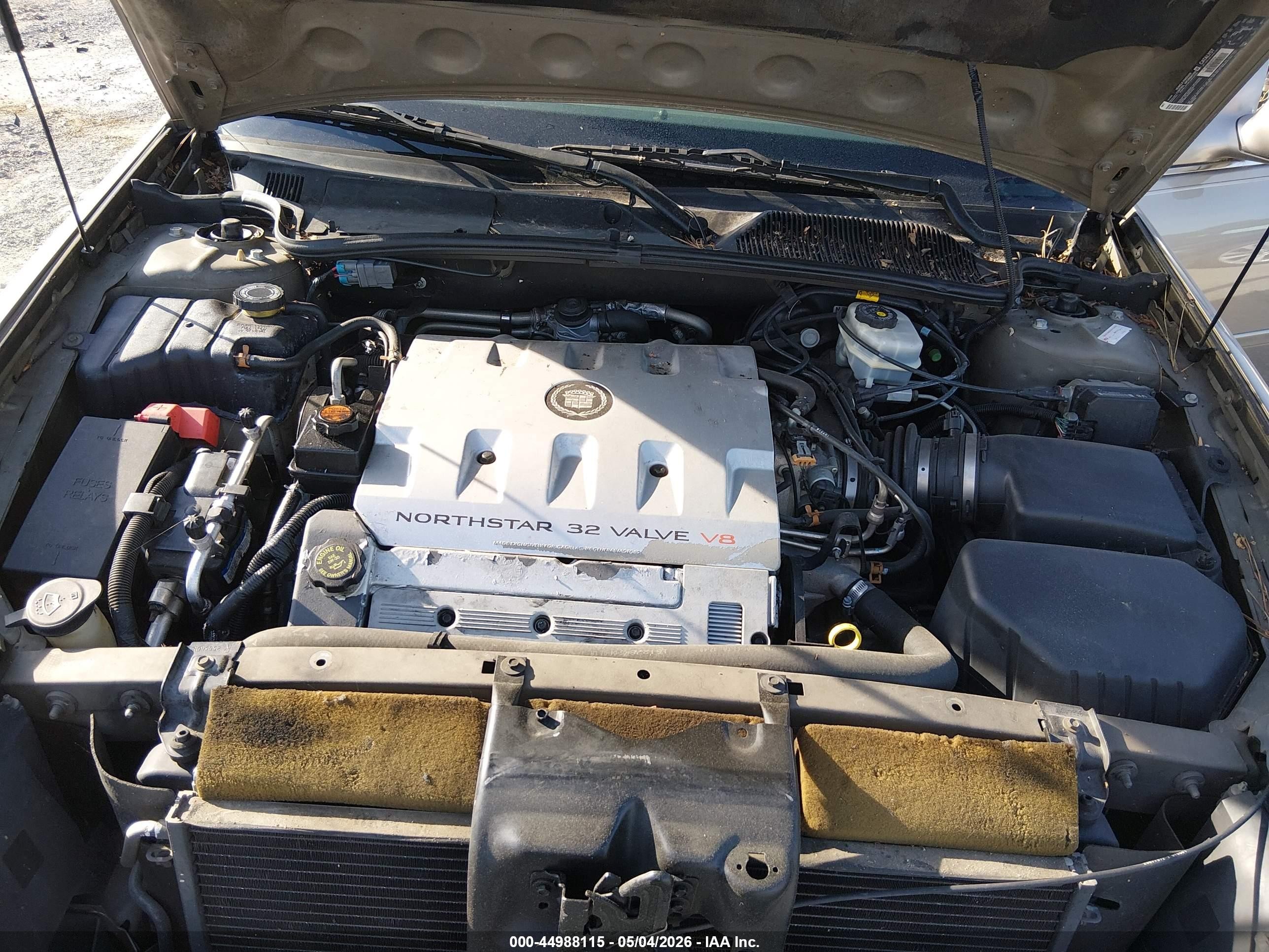 2001 Cadillac Deville Standard Золотой vin: 1G6KD54Y41U286622