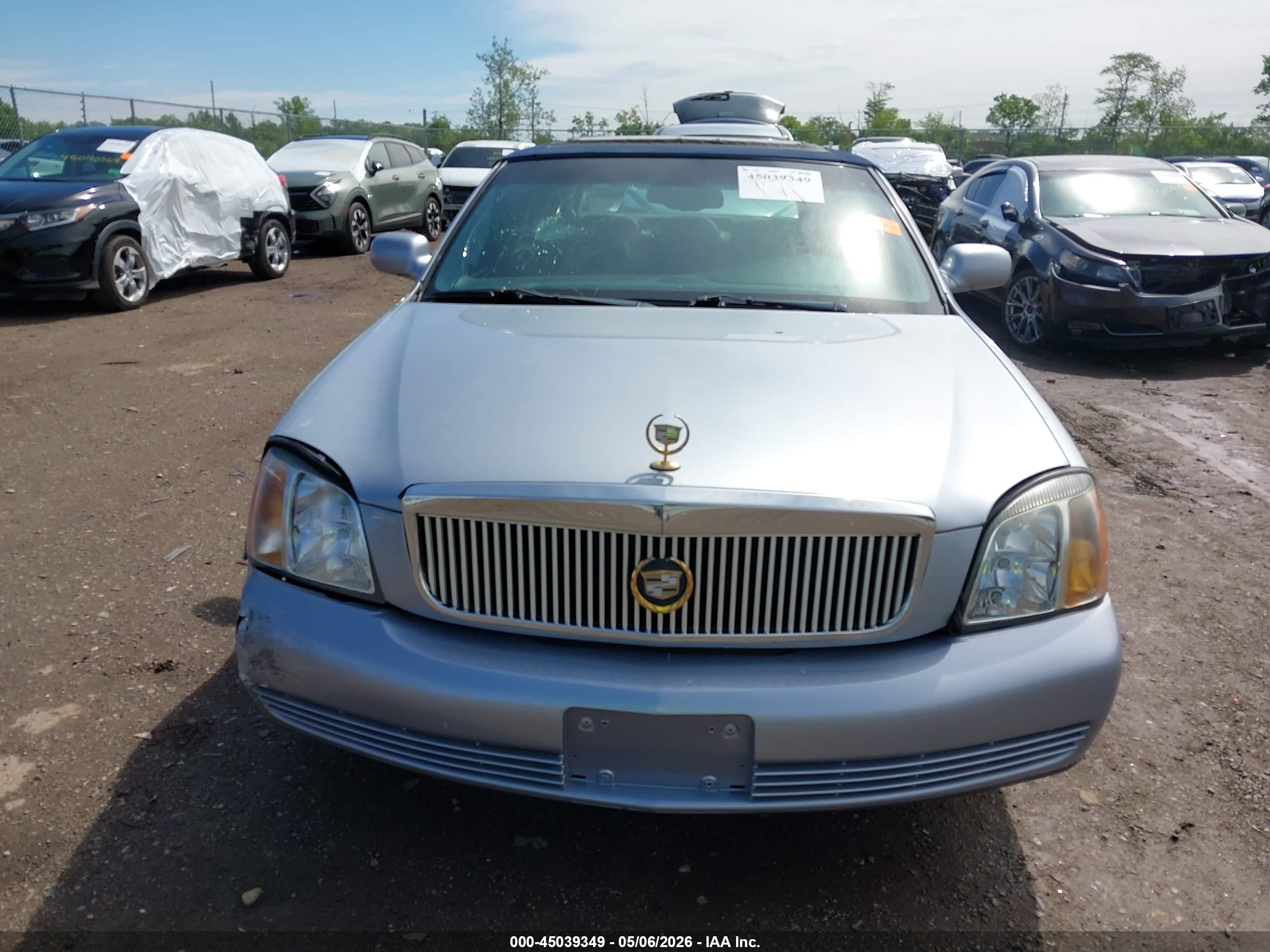 2004 Cadillac Deville Standard Silver vin: 1G6KD54Y44U249929