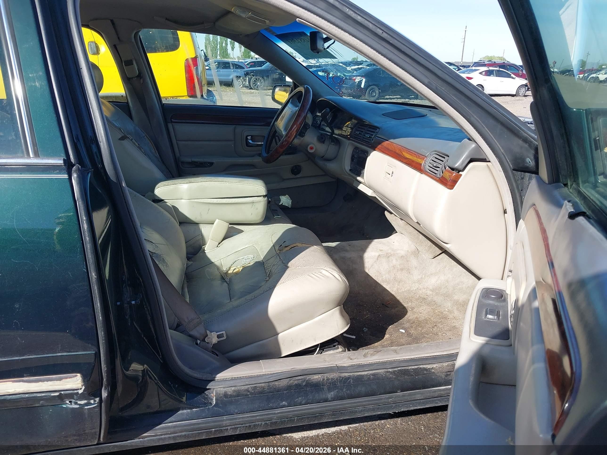 1997 Cadillac Deville Standard Green vin: 1G6KD54Y4VU289798