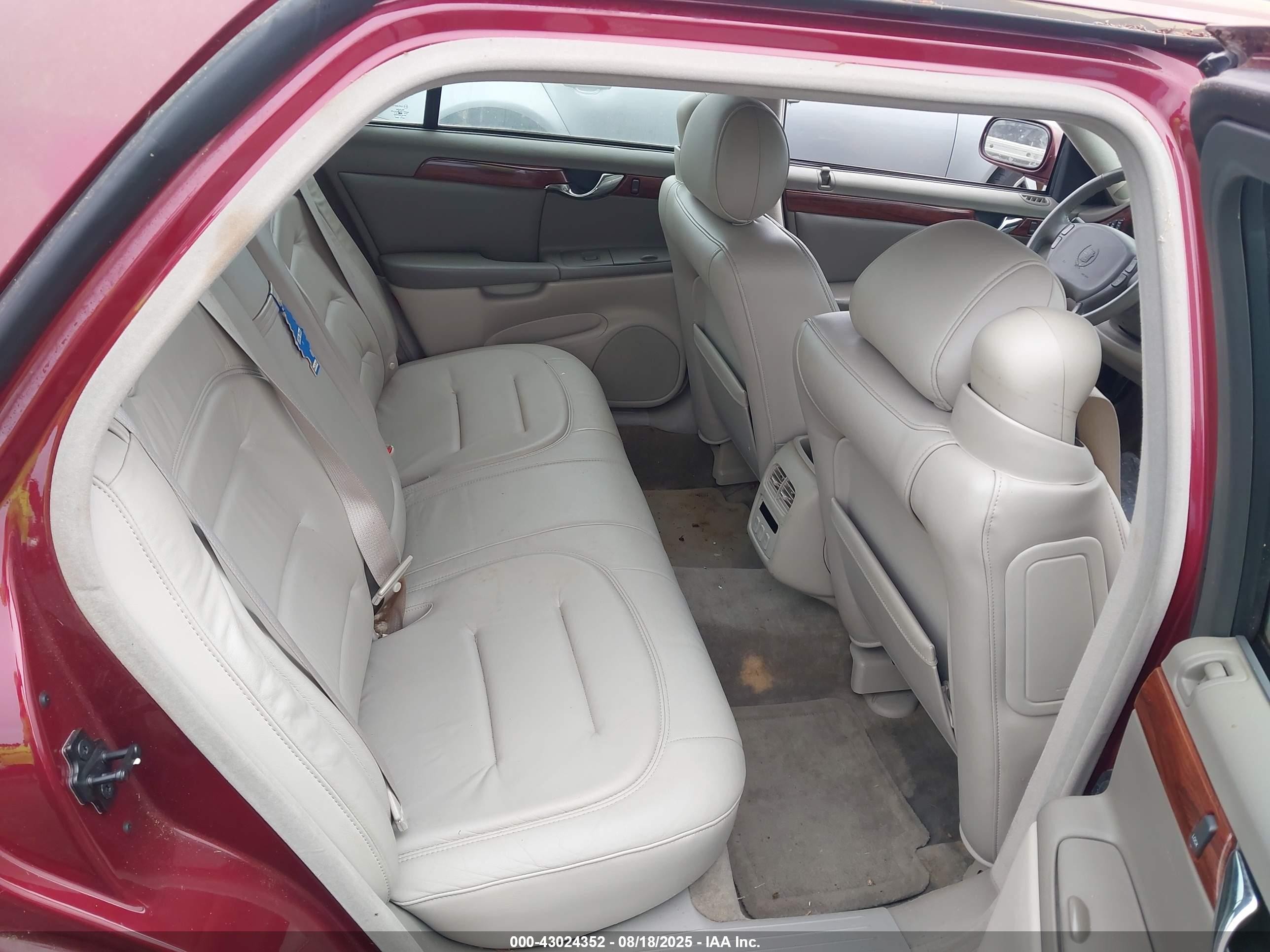 2000 Cadillac Deville Standard Burgundy vin: 1G6KD54Y4YU223532