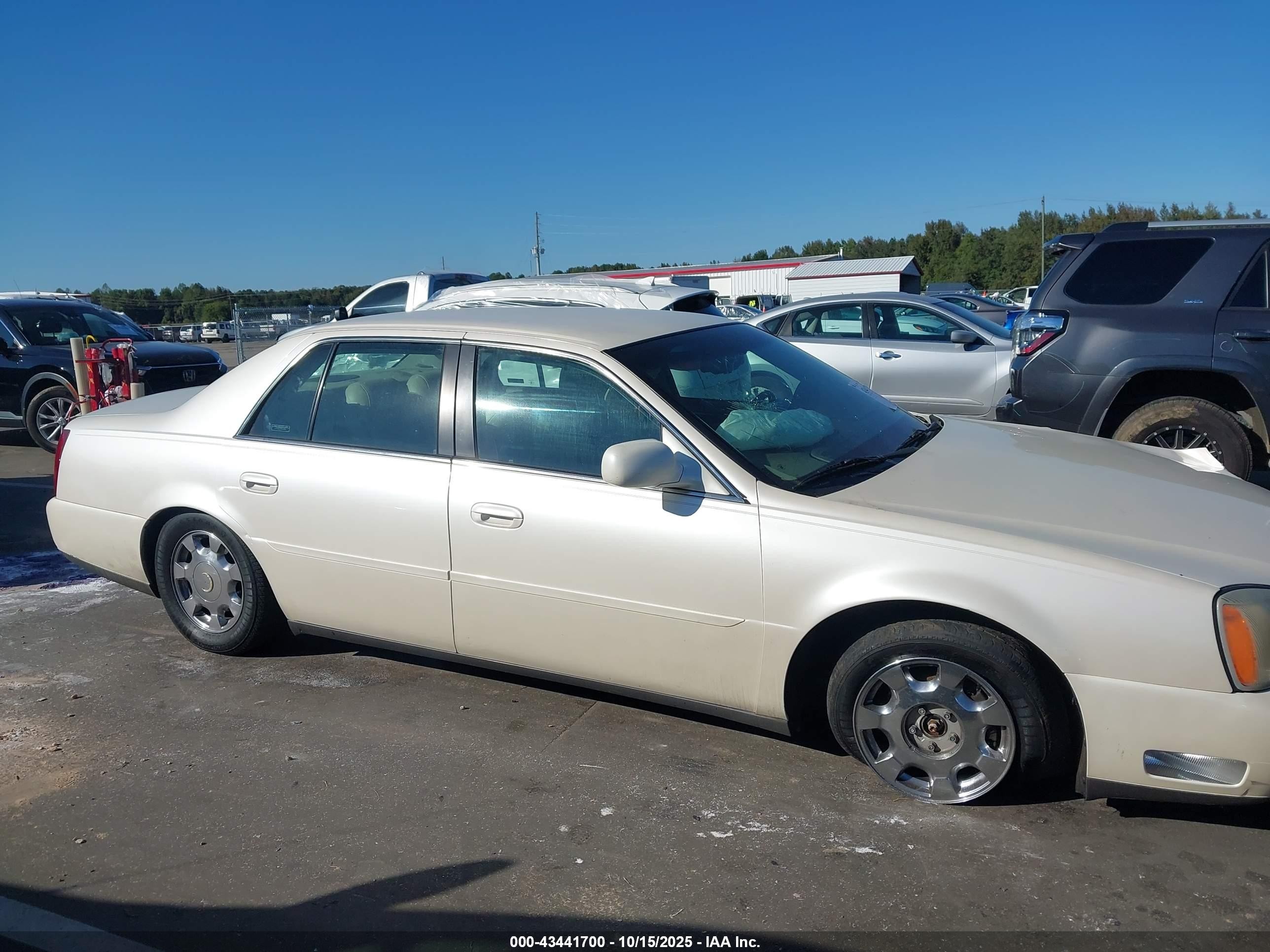 2000 Cadillac Deville Standard White vin: 1G6KD54Y4YU331780