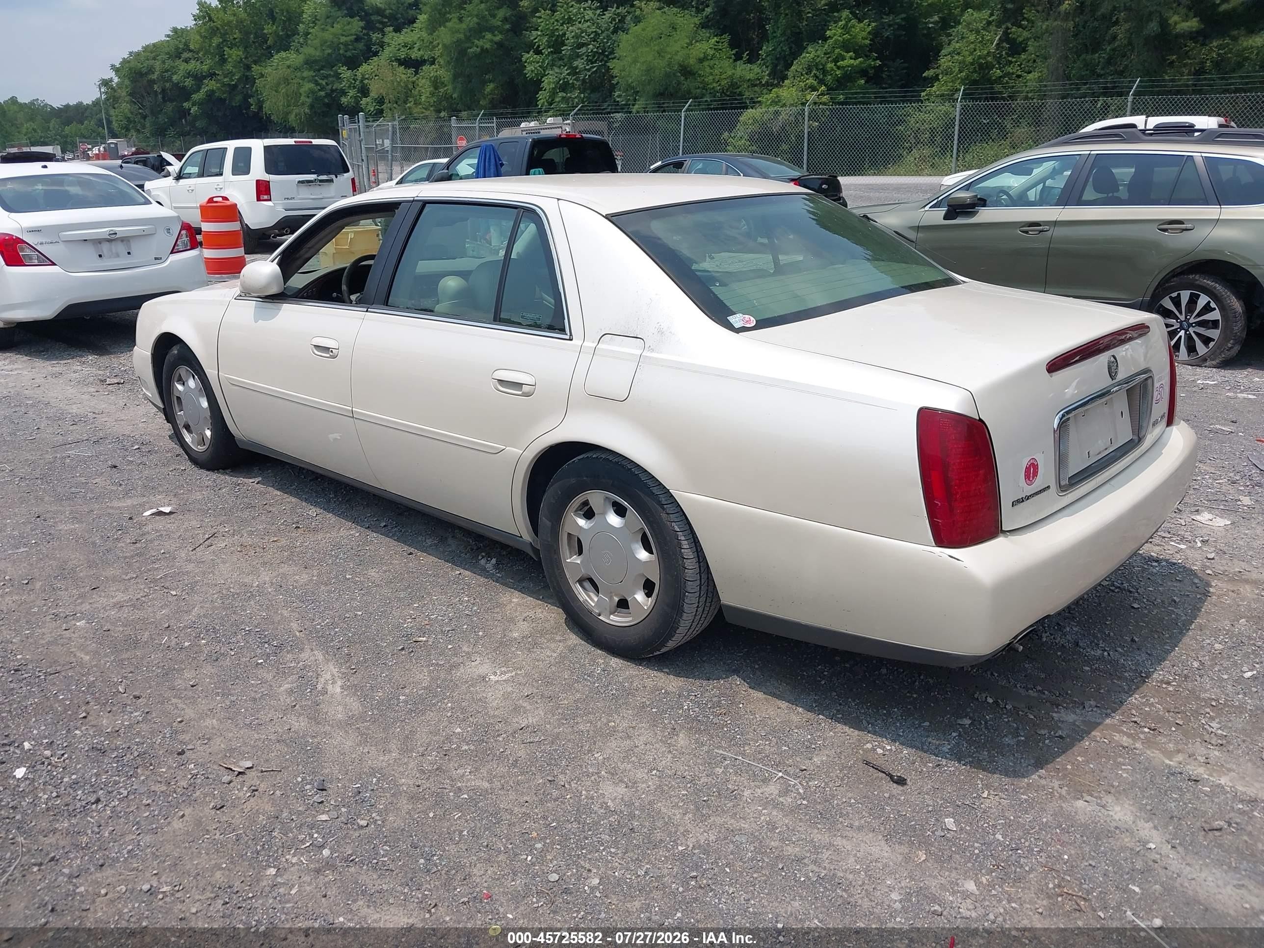 2000 Cadillac Deville Standard White vin: 1G6KD54Y4YU343797