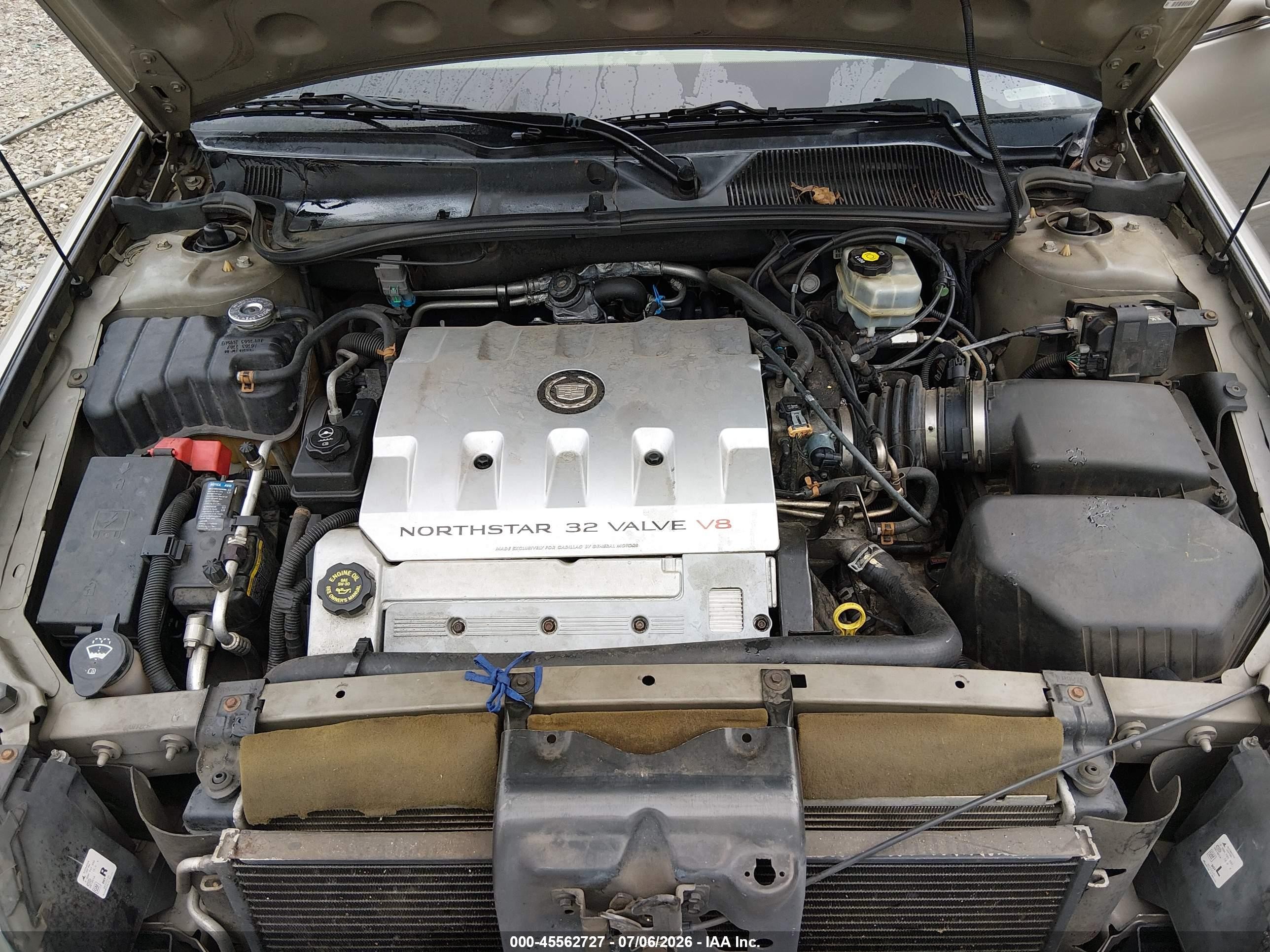 2002 Cadillac Deville   Gold vin: 1G6KD54Y52U152252