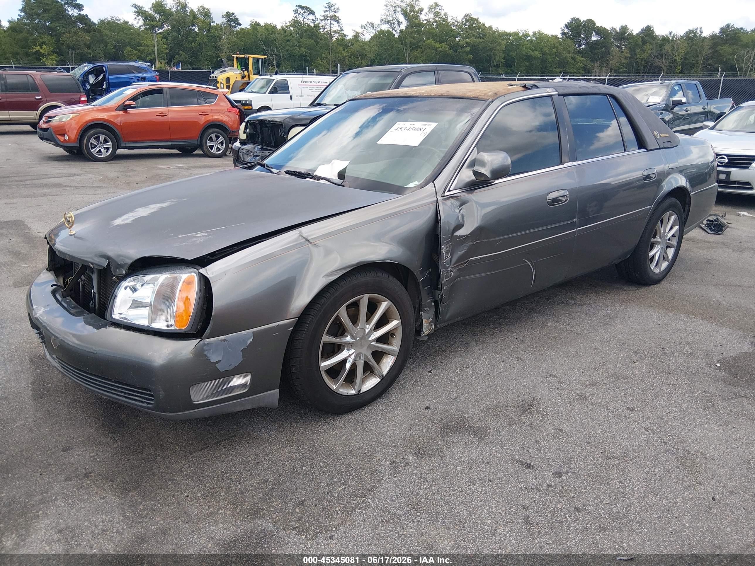 2003 Cadillac Deville Standard Gray vin: 1G6KD54Y53U170235