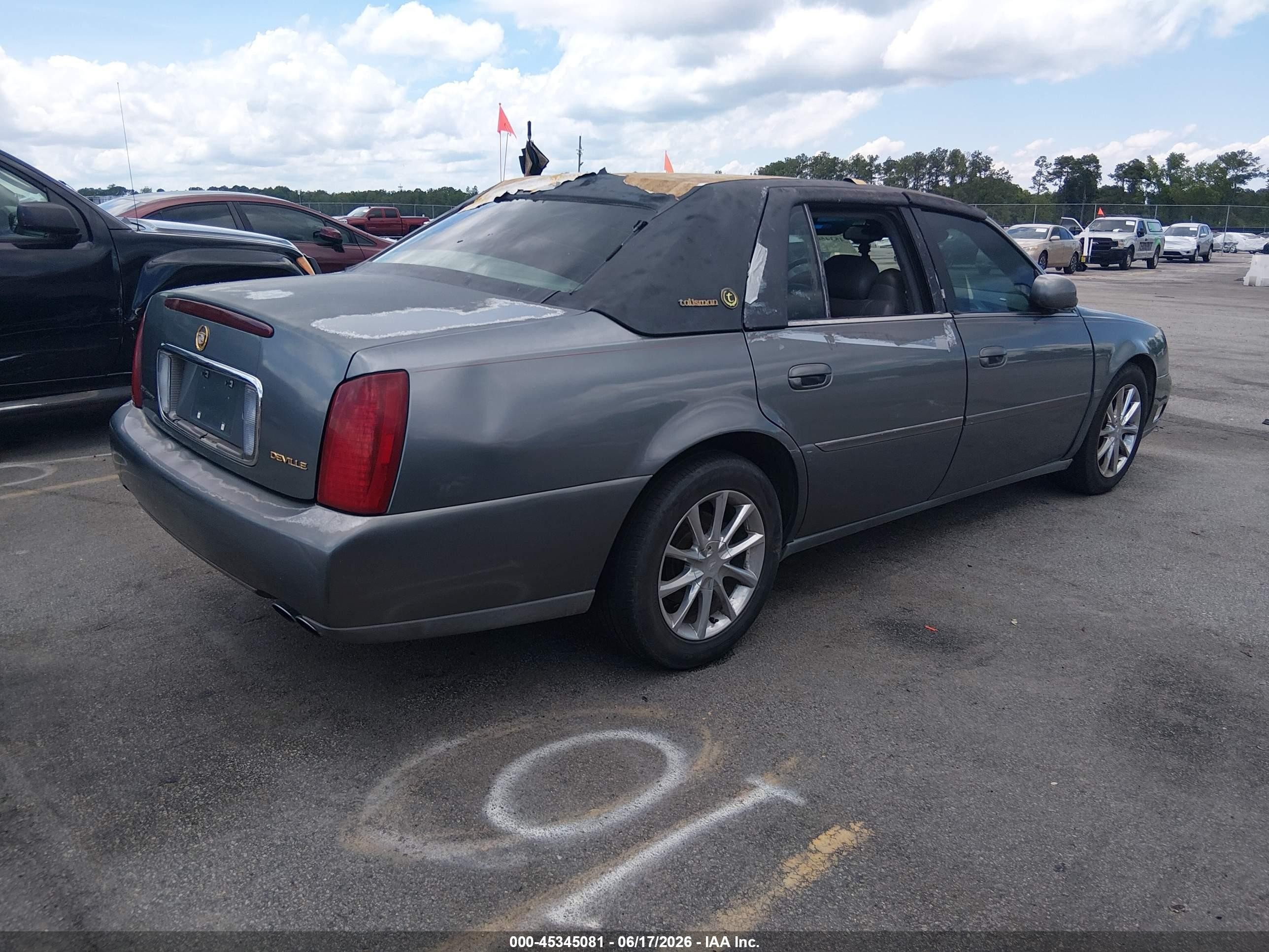 2003 Cadillac Deville Standard Gray vin: 1G6KD54Y53U170235