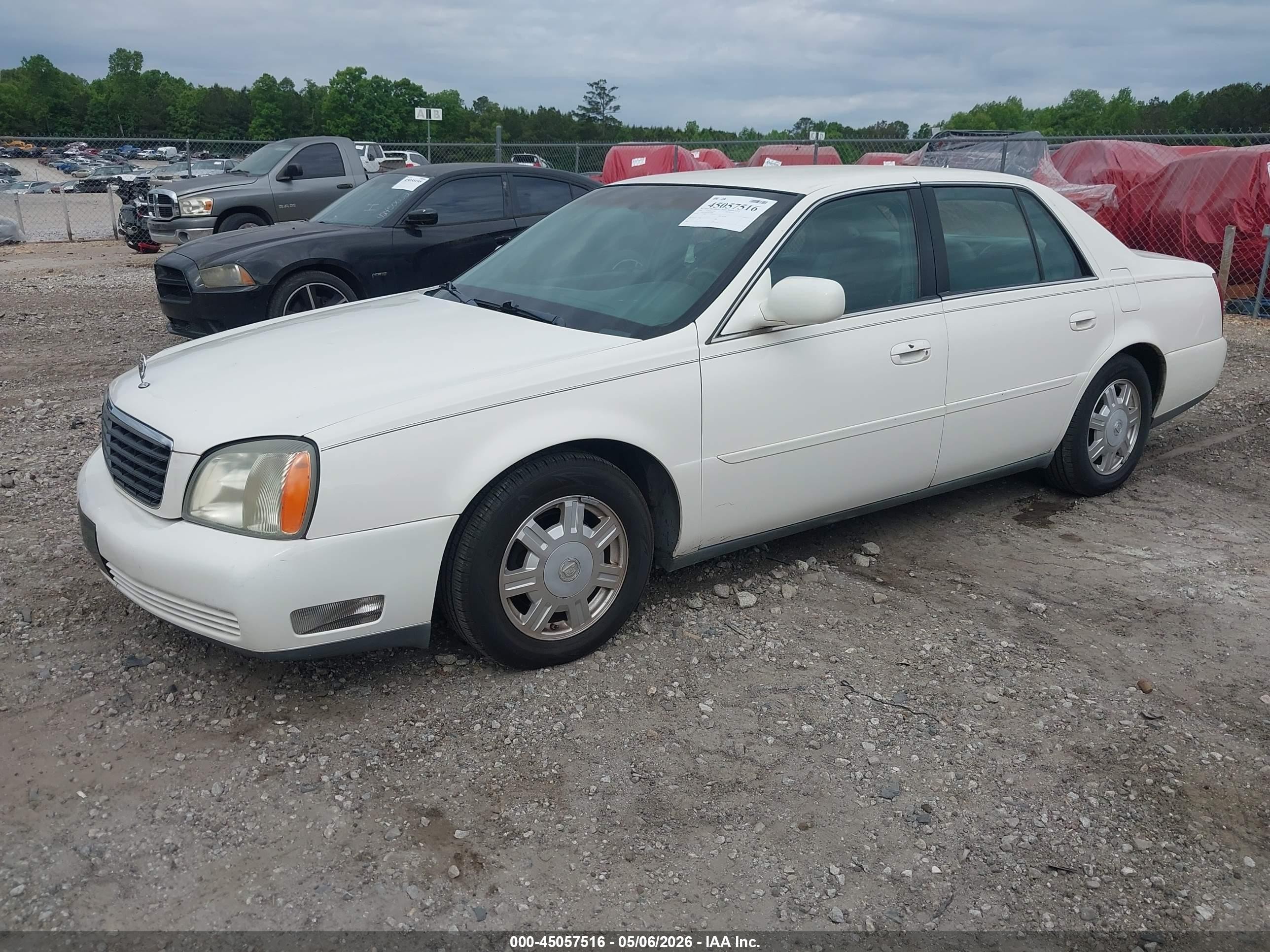 2005 Cadillac Deville Livery Белый vin: 1G6KD54Y55U112290