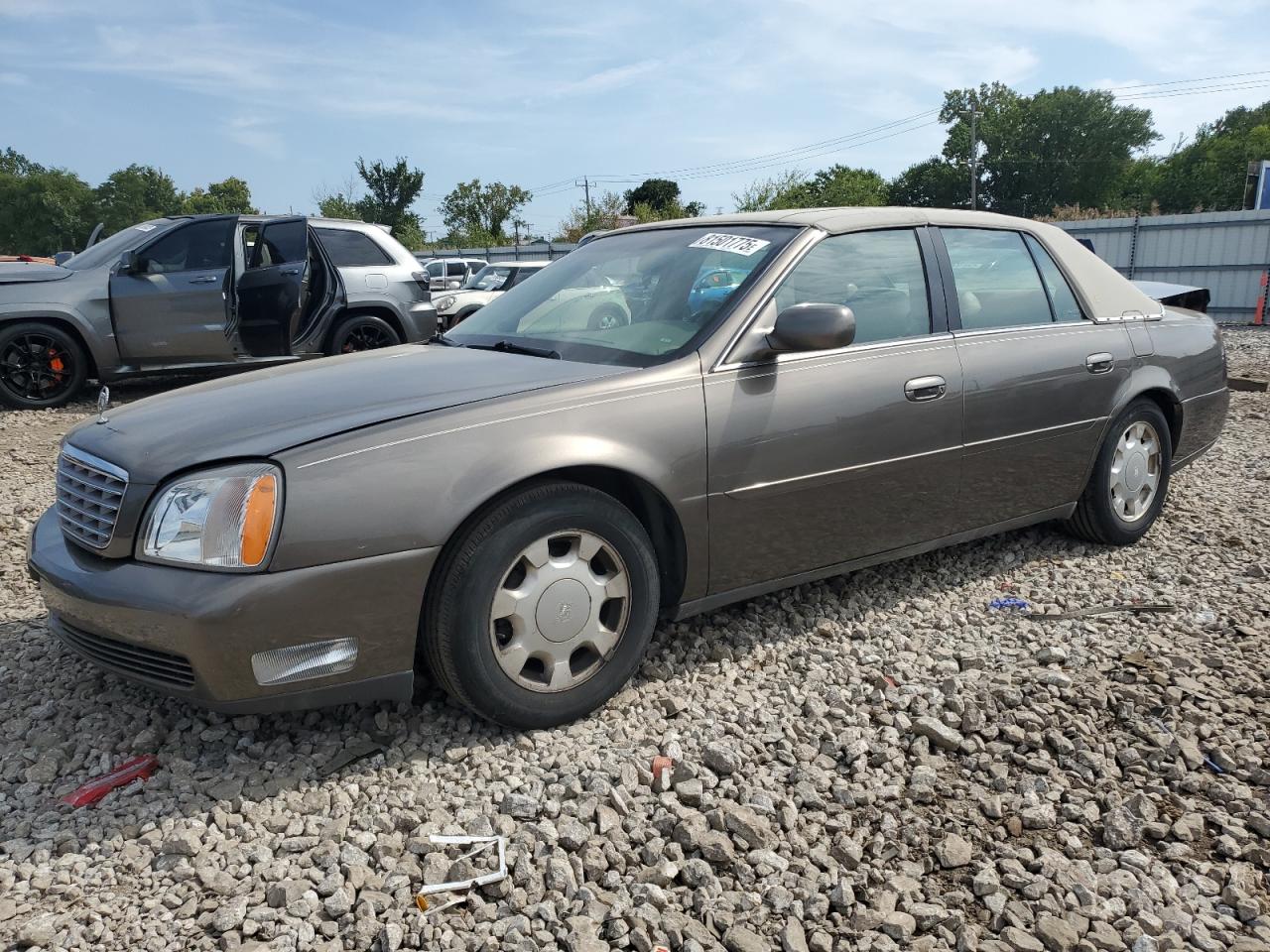 2000 Cadillac Deville Tan vin: 1G6KD54Y5YU293475
