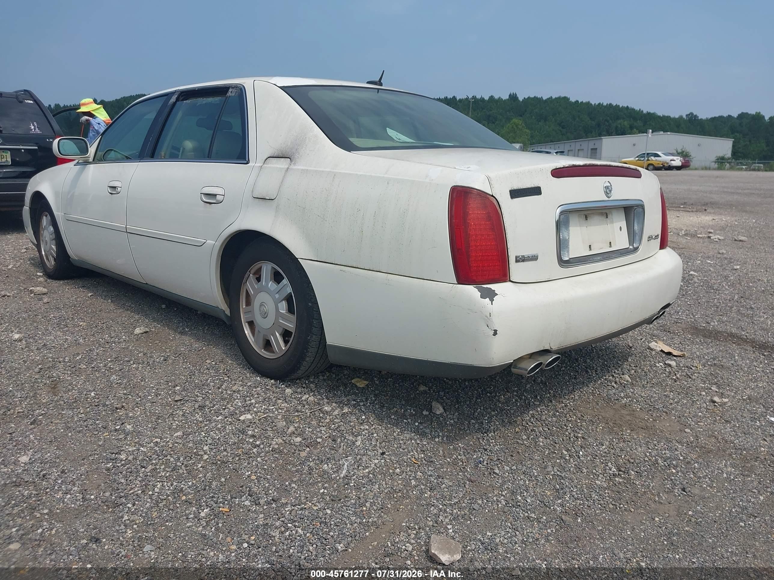 2005 Cadillac Deville Livery Pkg Белый vin: 1G6KD54Y65U158095
