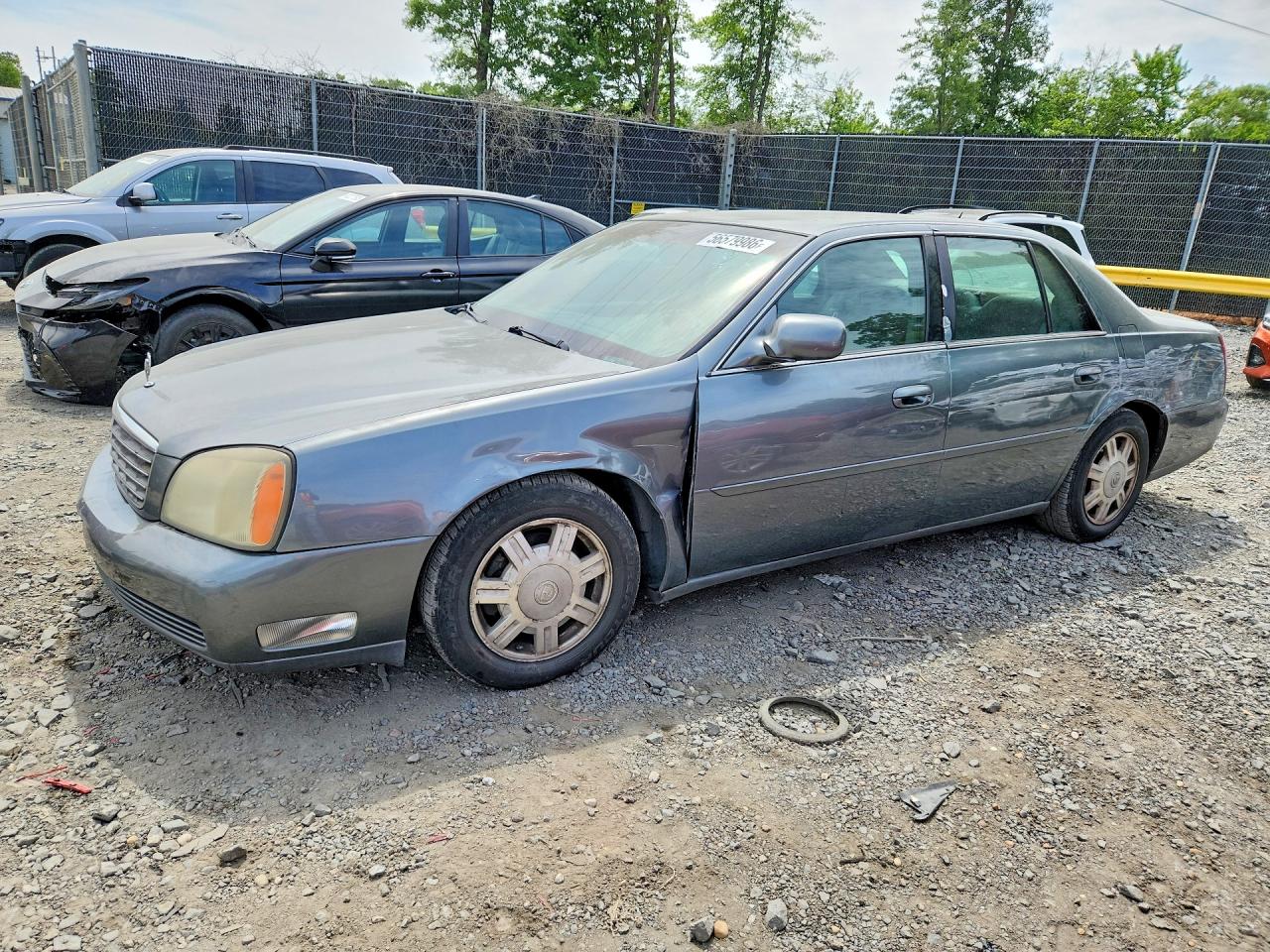 2005 Cadillac Deville Gray vin: 1G6KD54Y65U253563