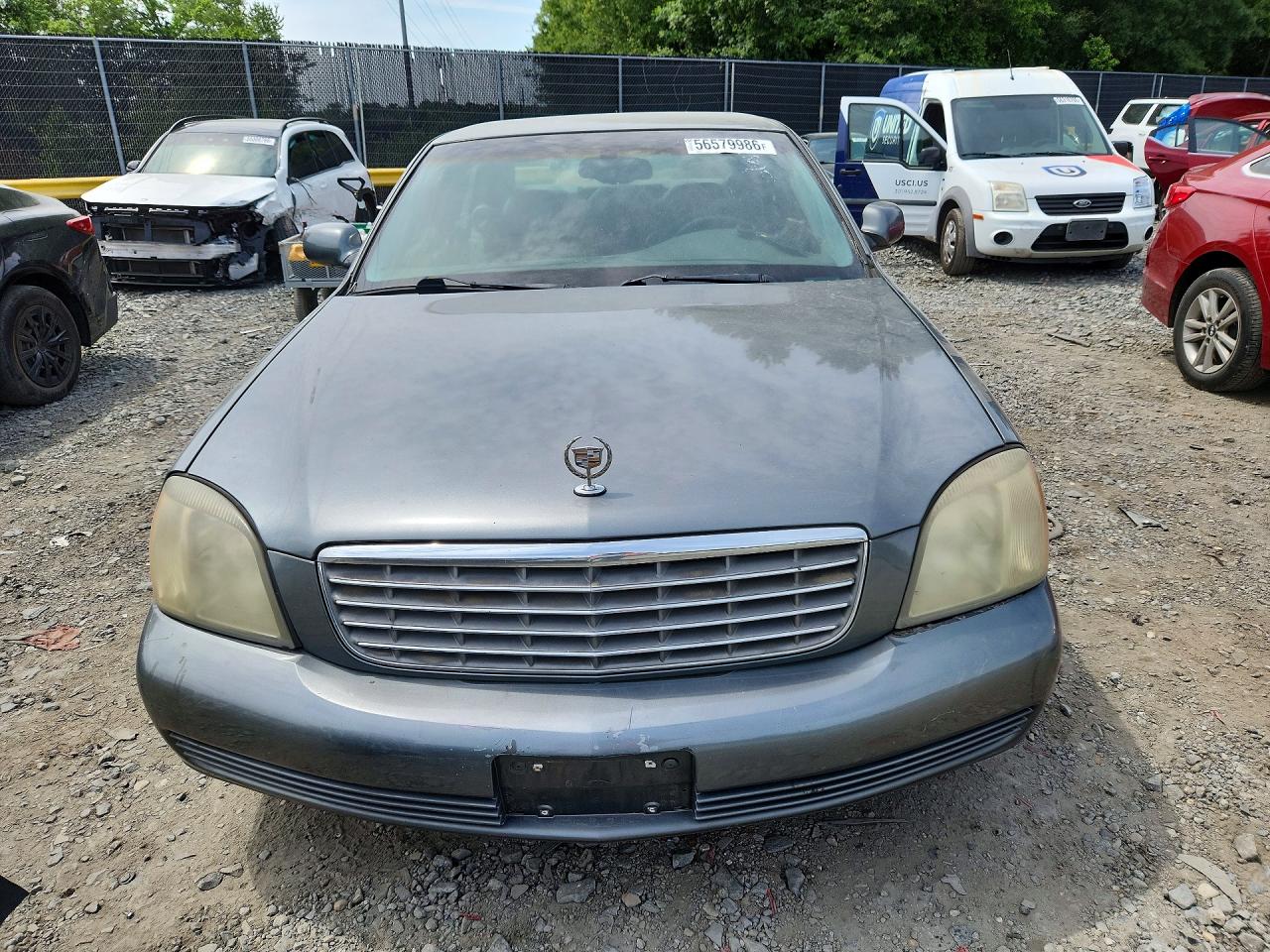 2005 Cadillac Deville Gray vin: 1G6KD54Y65U253563