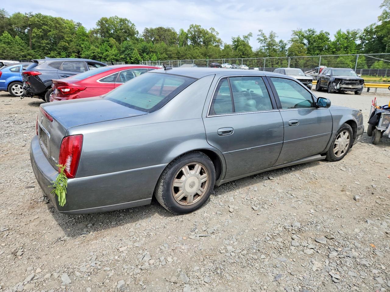 2005 Cadillac Deville Gray vin: 1G6KD54Y65U253563
