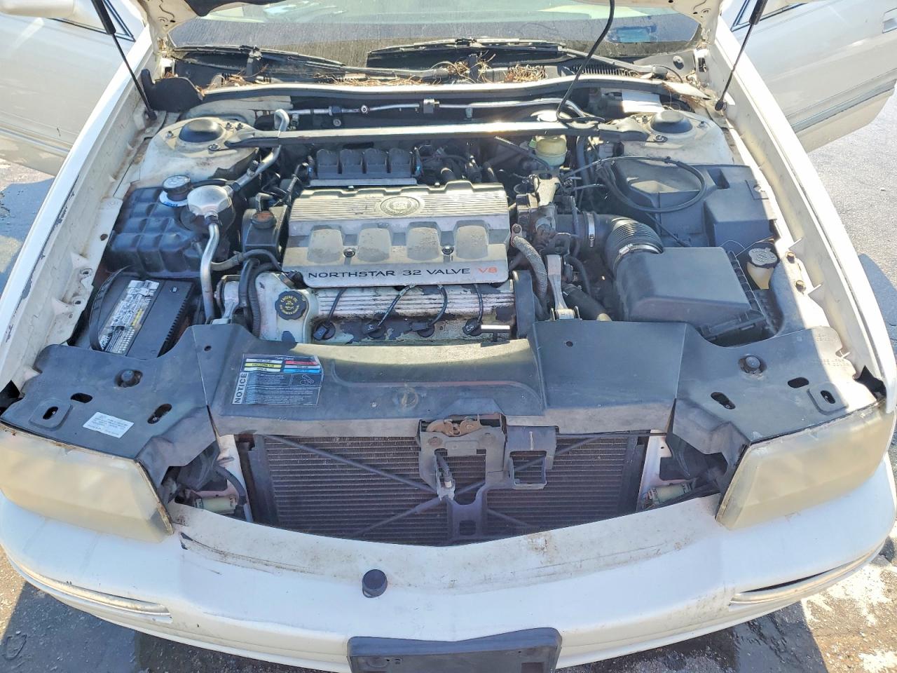 1999 Cadillac Deville White vin: 1G6KD54Y6XU809793