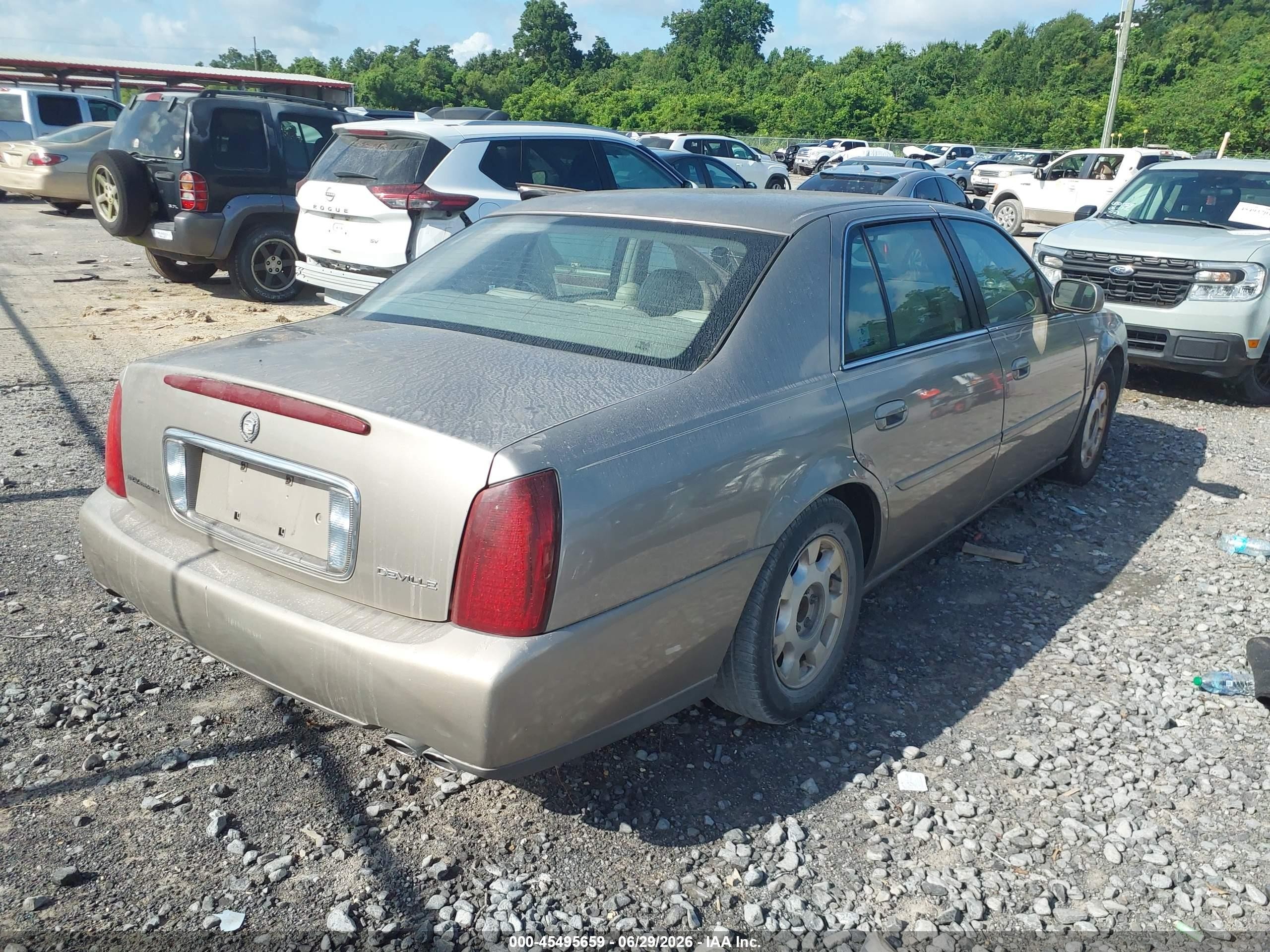 2000 Cadillac Deville Standard Brown vin: 1G6KD54Y6YU285952
