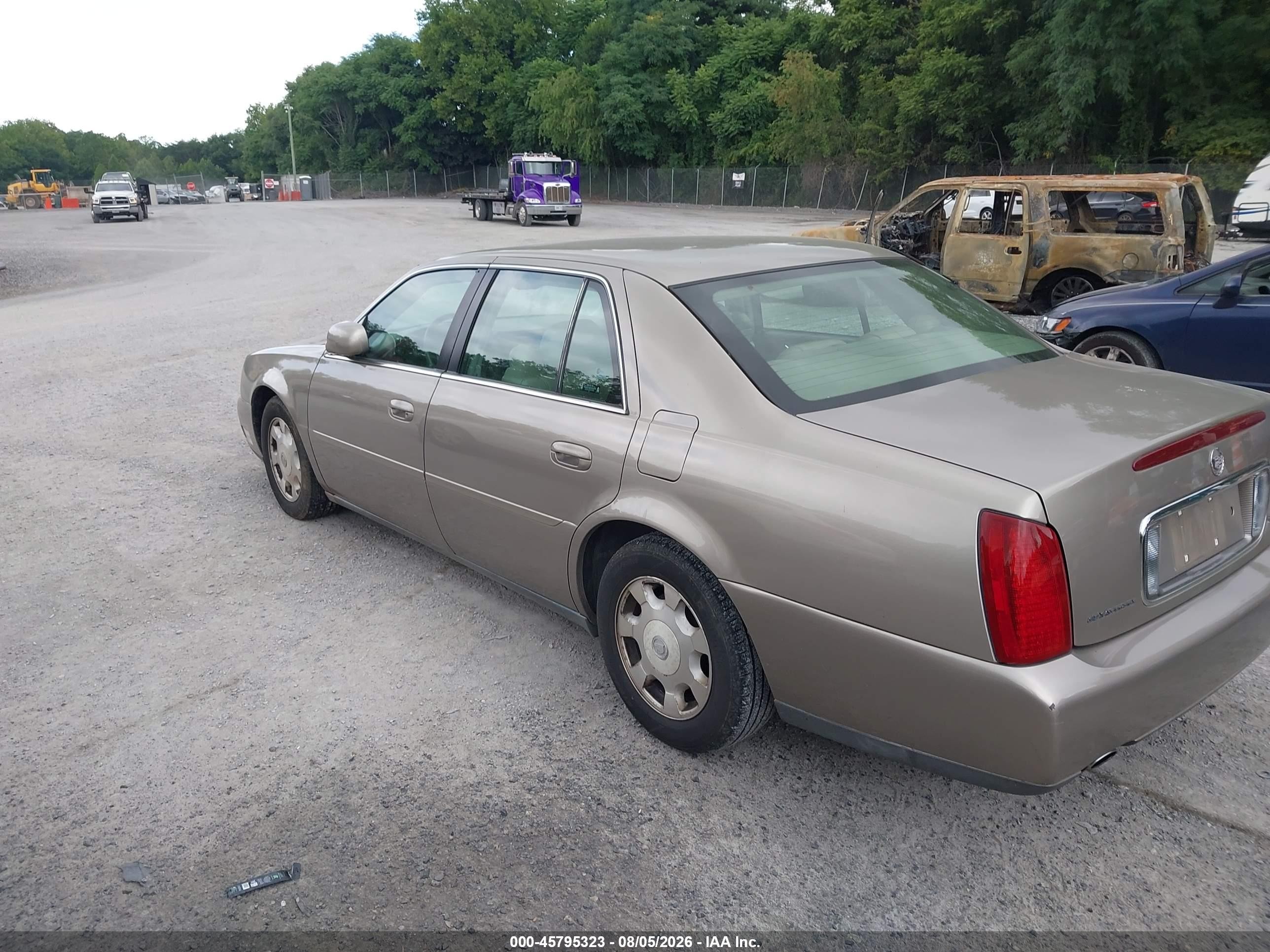 2002 Cadillac Deville   Gold vin: 1G6KD54Y72U291699