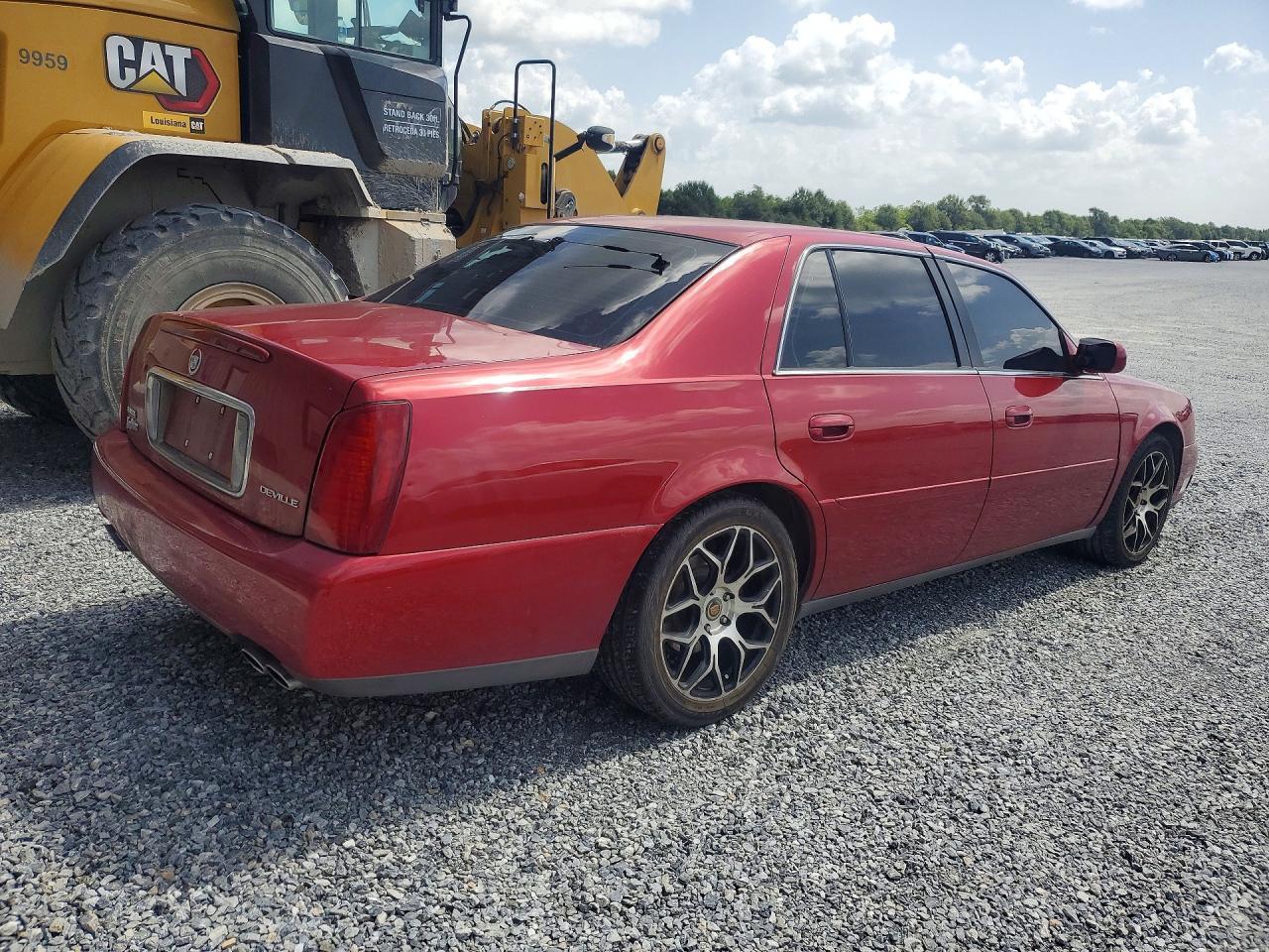 2004 Cadillac Deville Красный vin: 1G6KD54Y74U164681
