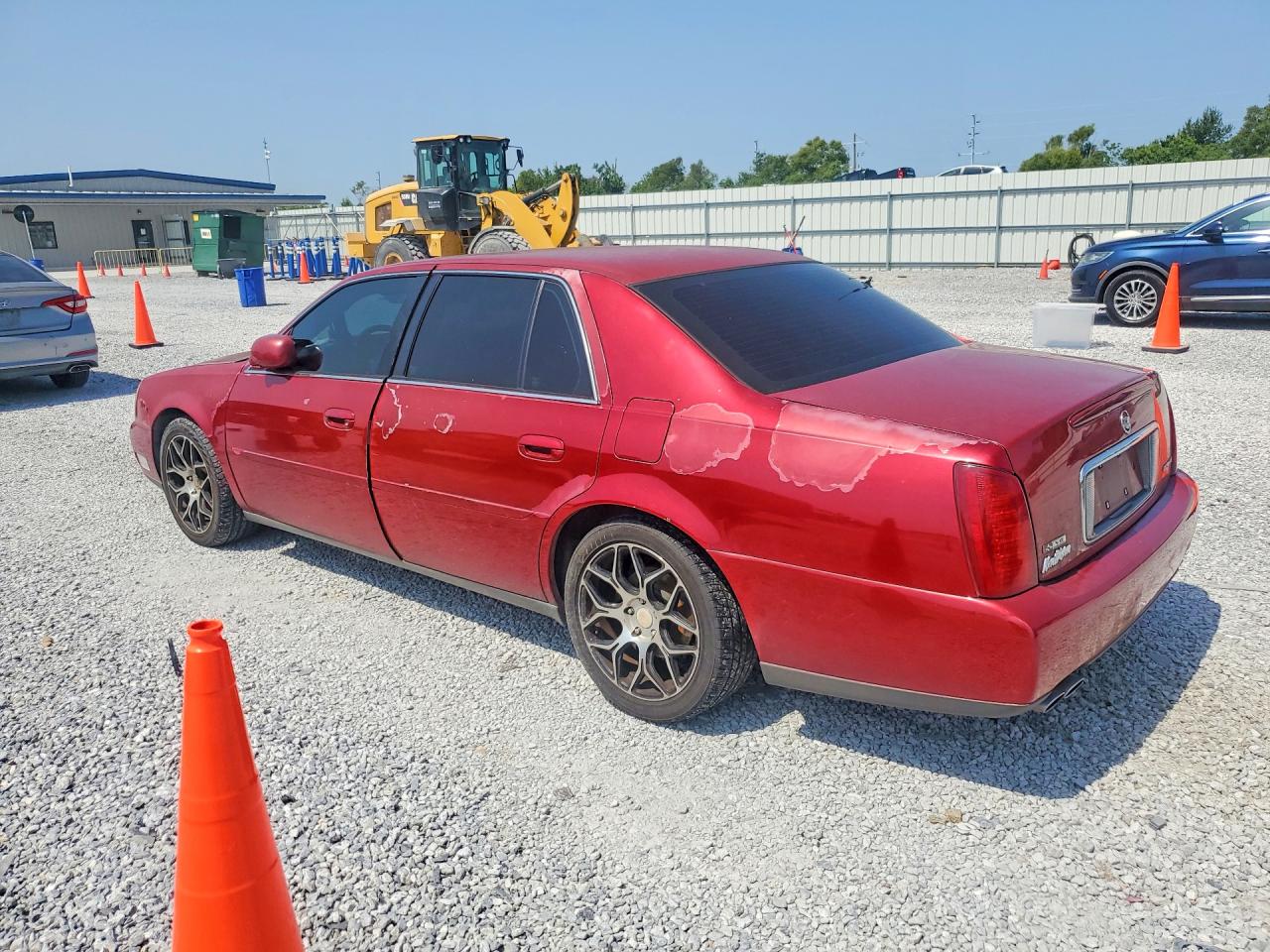 2004 Cadillac Deville Красный vin: 1G6KD54Y74U164681