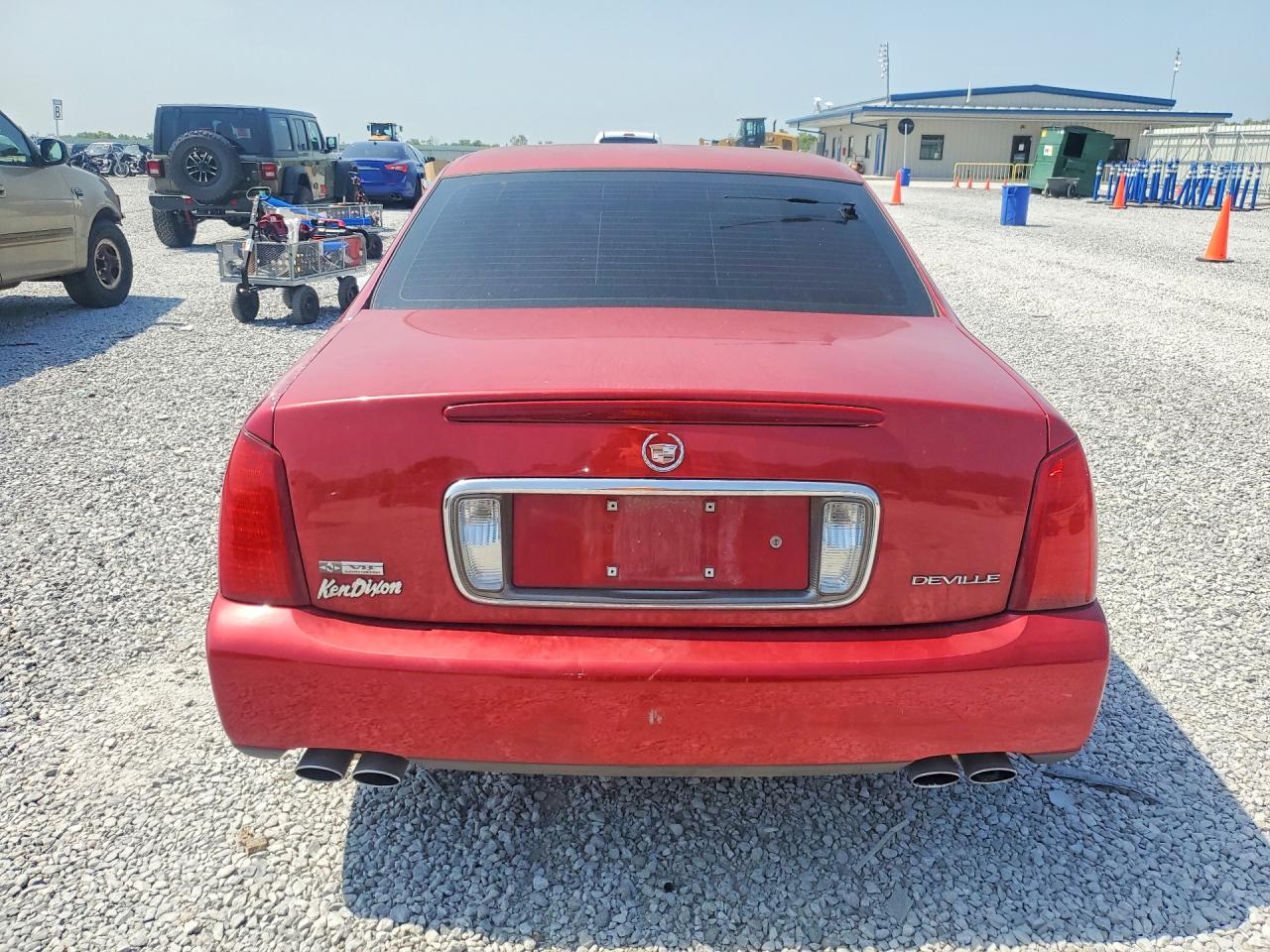 2004 Cadillac Deville Красный vin: 1G6KD54Y74U164681