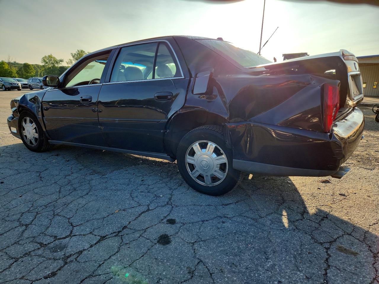 2004 Cadillac Deville Черный vin: 1G6KD54Y74U253022