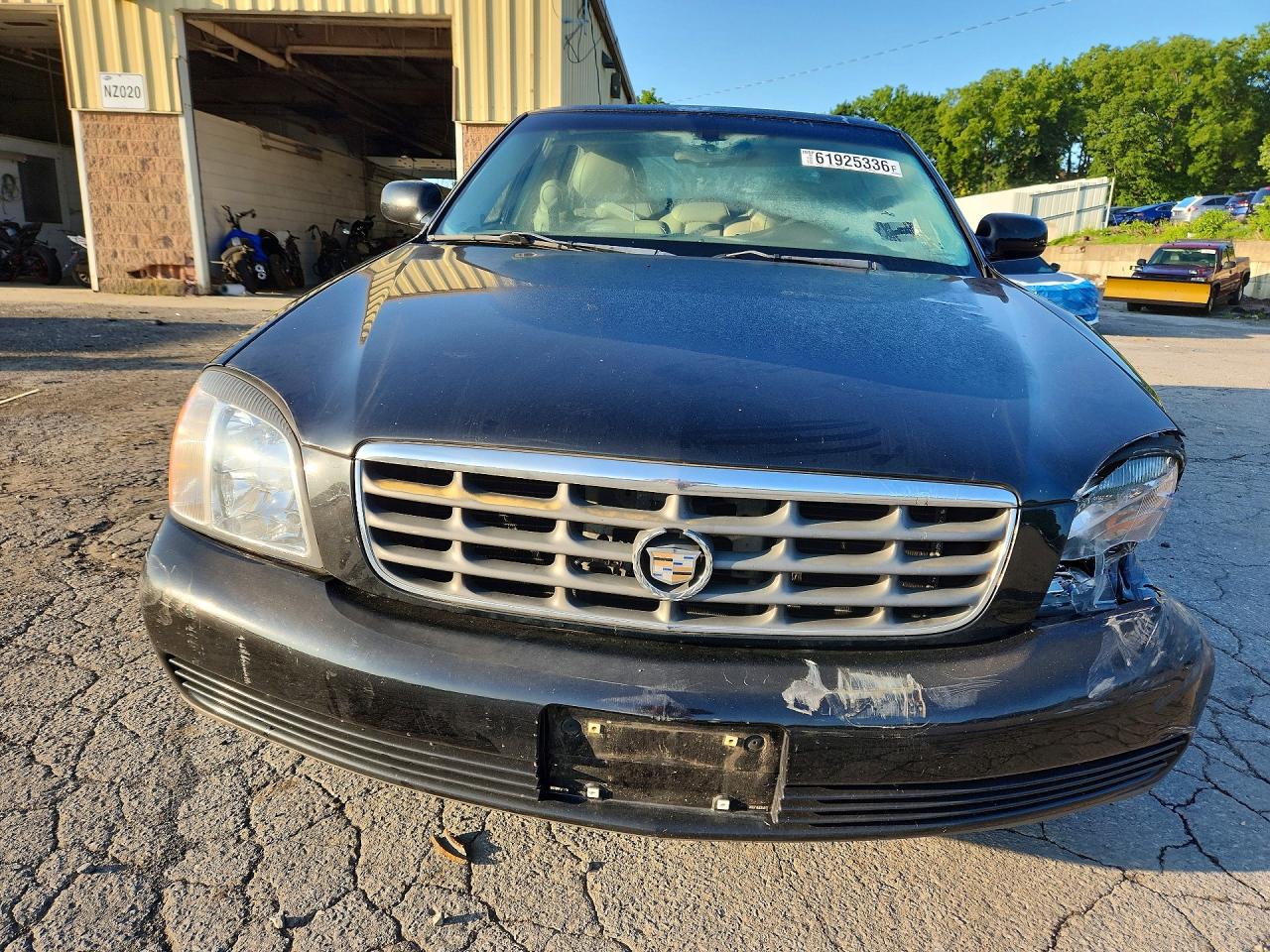 2004 Cadillac Deville Черный vin: 1G6KD54Y74U253022
