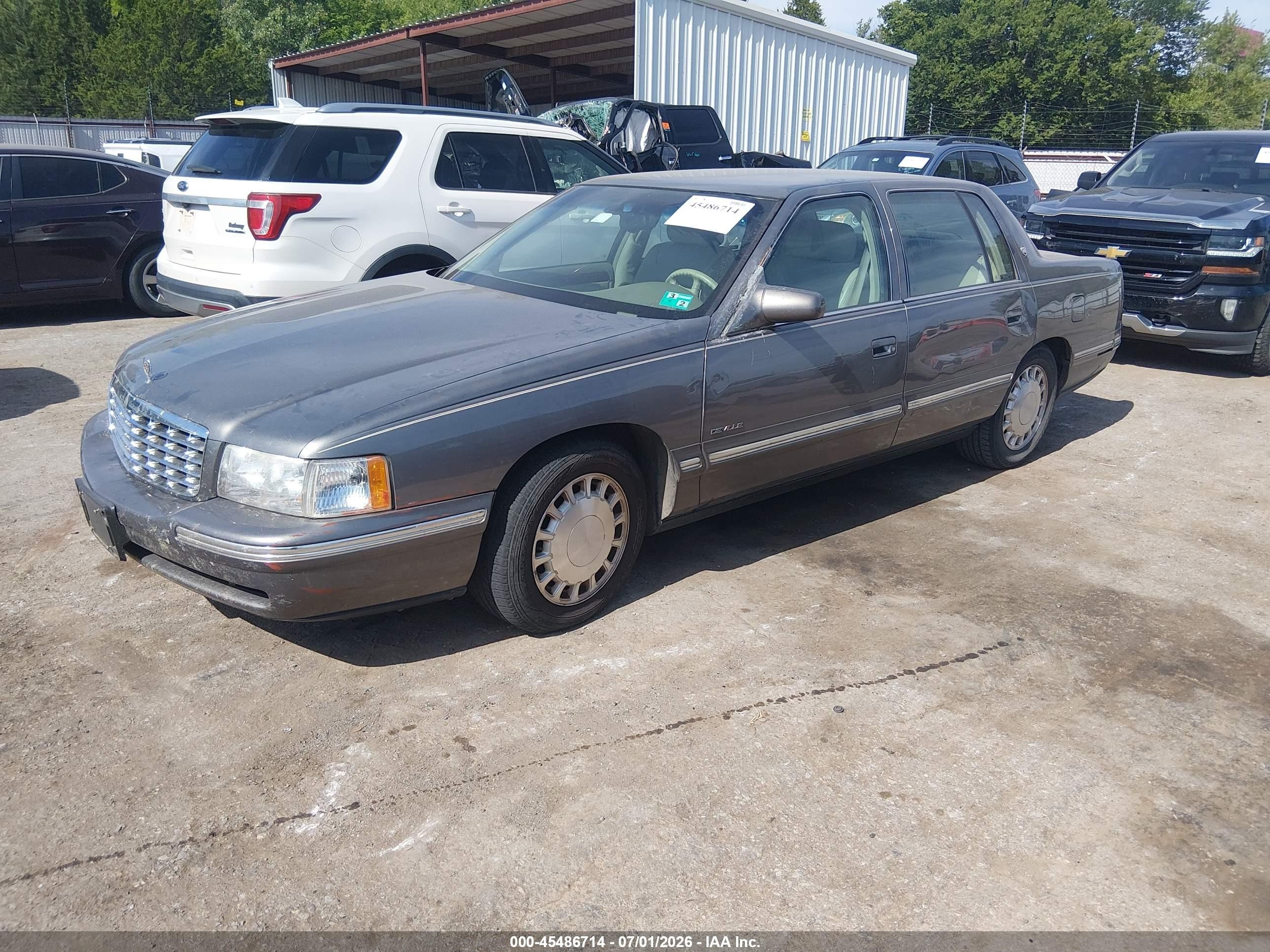 1999 Cadillac Deville Standard Gray vin: 1G6KD54Y7XU776318