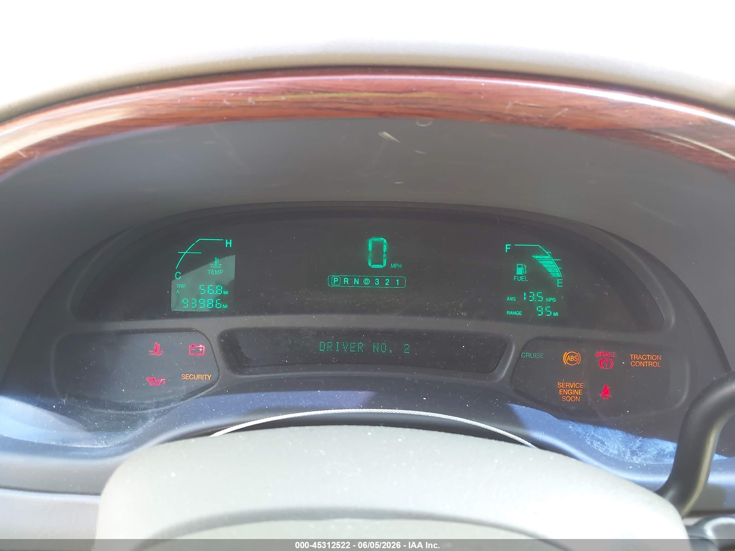 2002 Cadillac Deville Standard Red vin: 1G6KD54Y82U204554