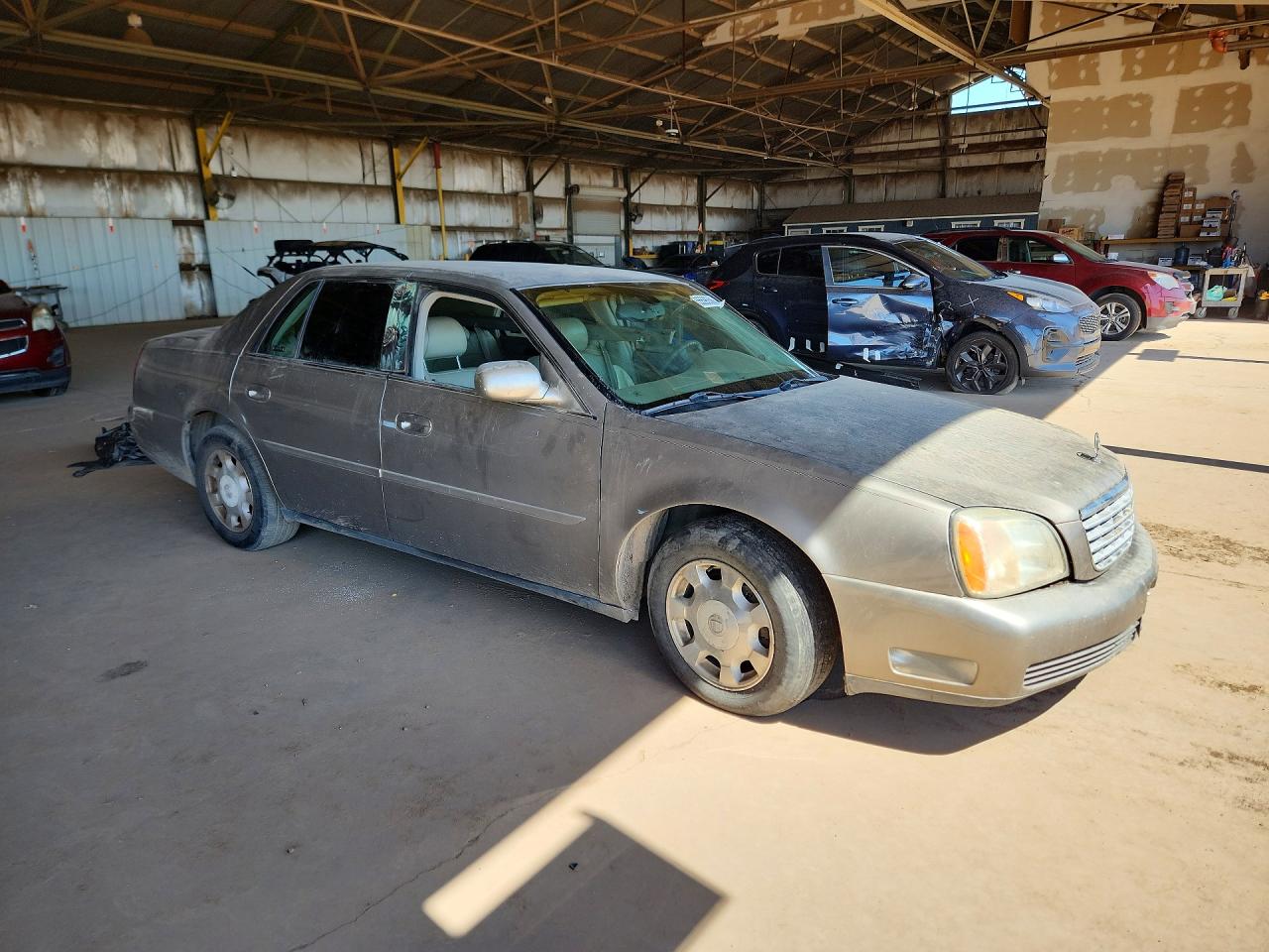 2002 Cadillac Deville Tan vin: 1G6KD54Y82U233598