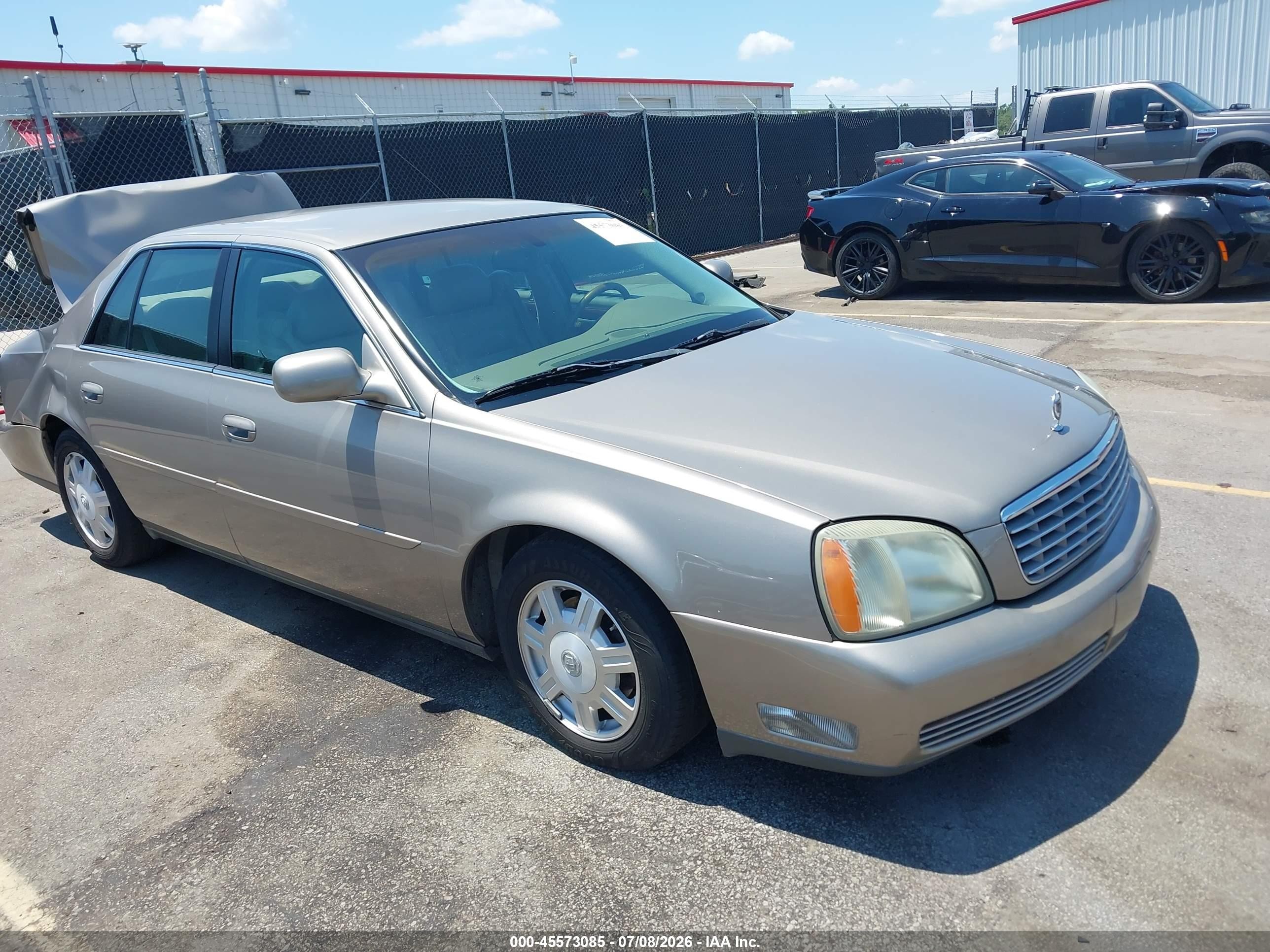 2003 Cadillac Deville Standard Золотой vin: 1G6KD54Y83U172755