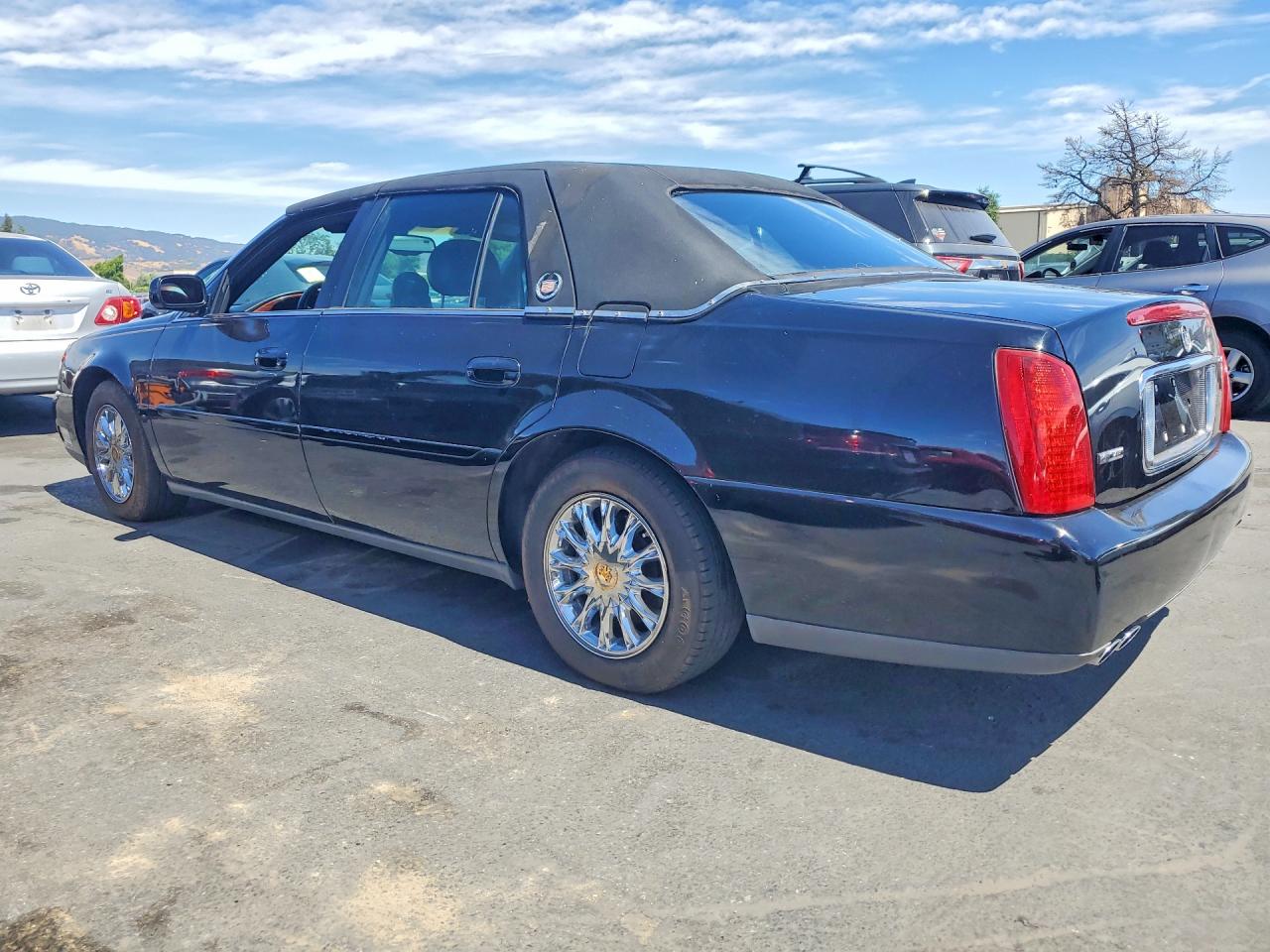2004 Cadillac Deville Black vin: 1G6KD54Y84U216495
