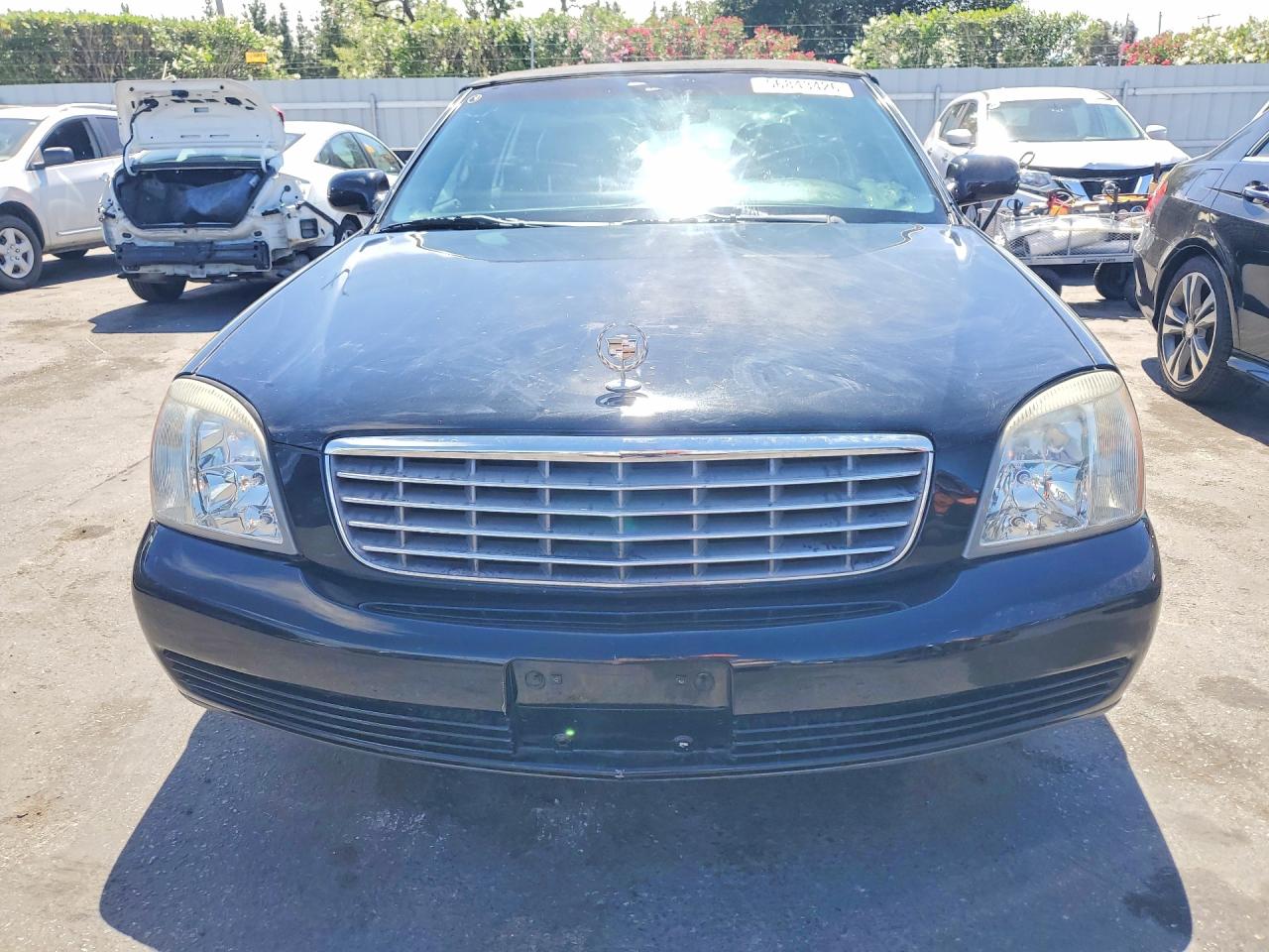 2004 Cadillac Deville Black vin: 1G6KD54Y84U216495