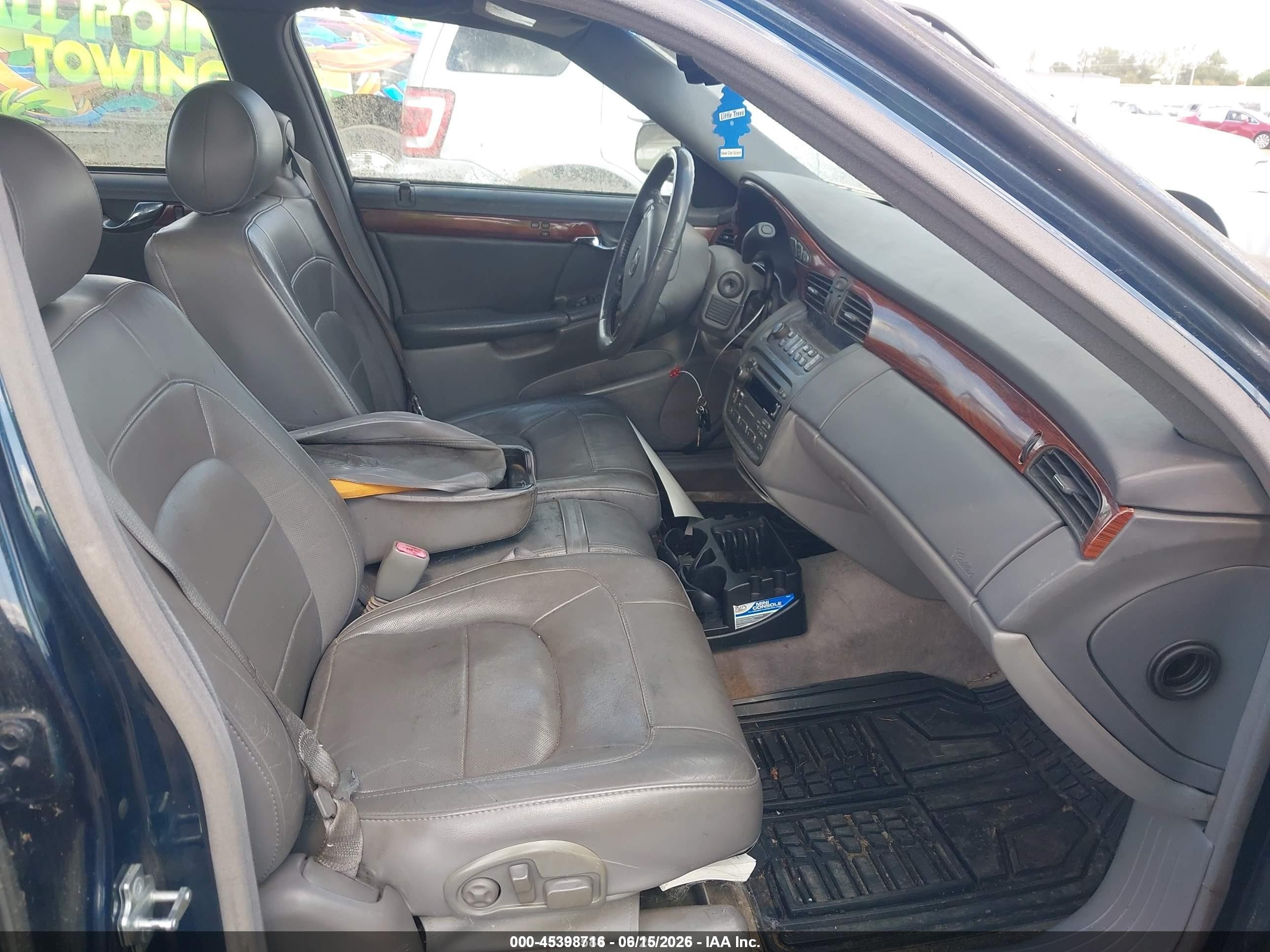 2004 Cadillac Deville Standard Blue vin: 1G6KD54Y84U252476