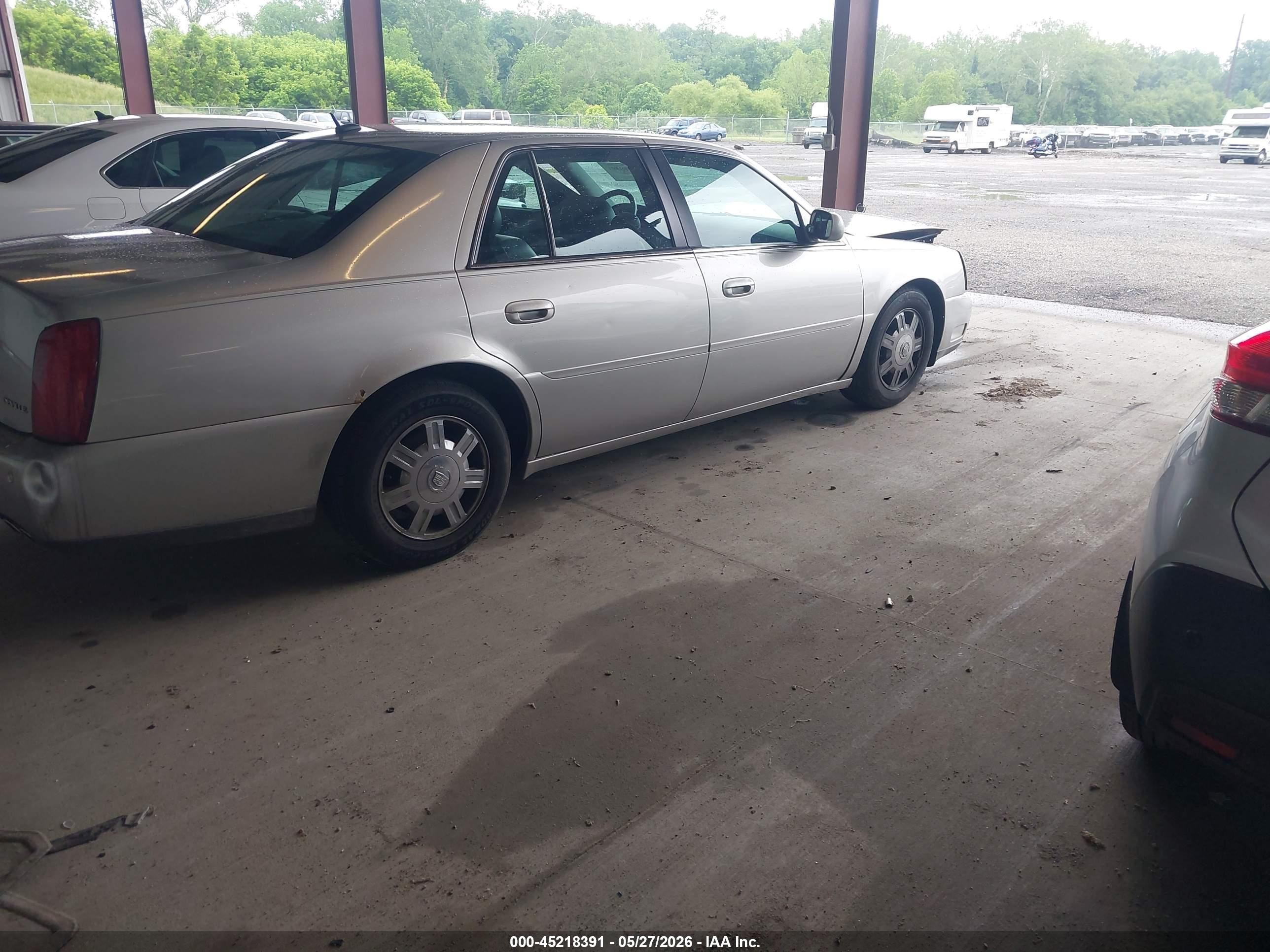 2005 Cadillac Deville Standard Silver vin: 1G6KD54Y85U183693