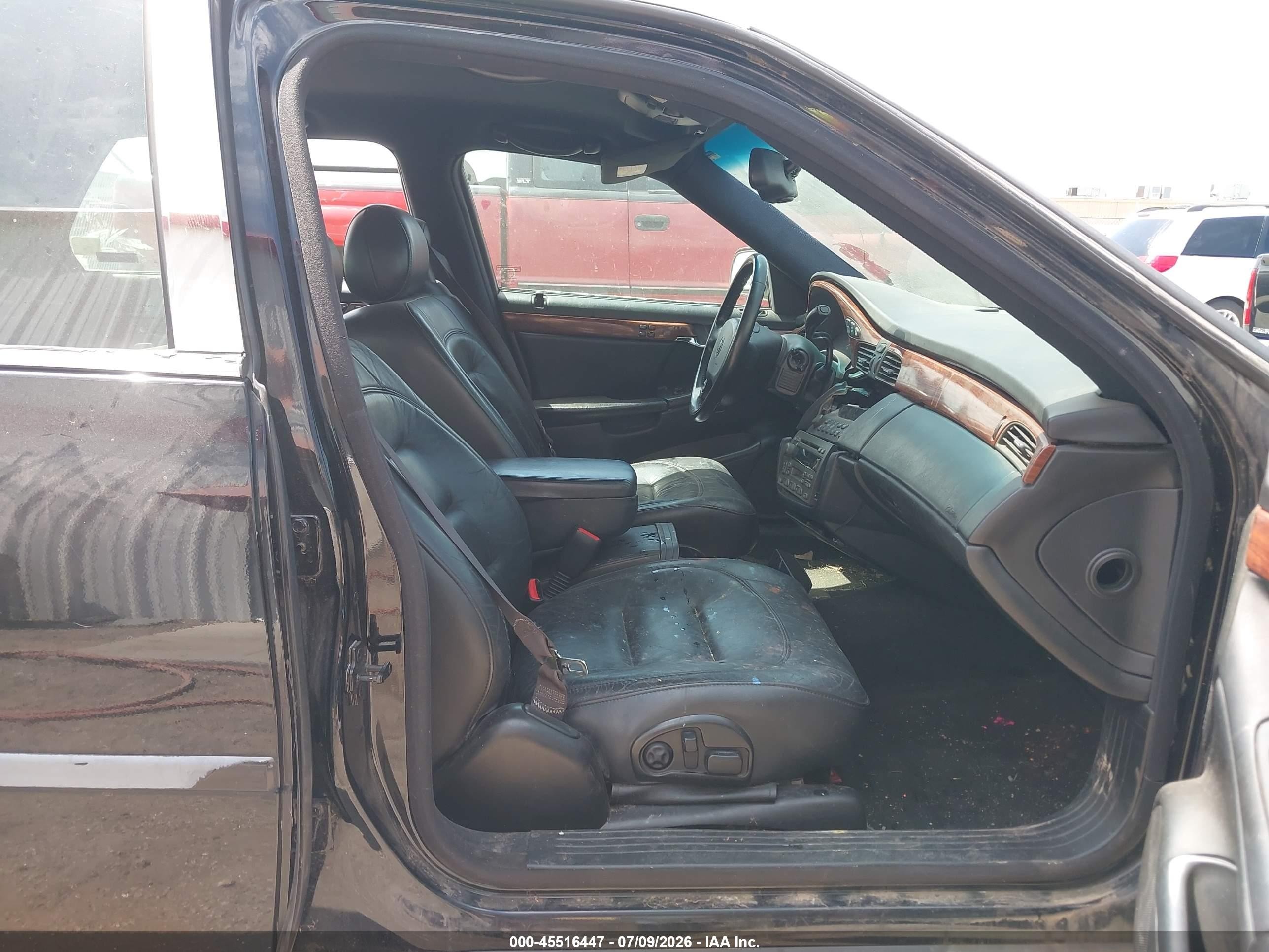 2001 Cadillac Deville Standard Black vin: 1G6KD54Y91U236606