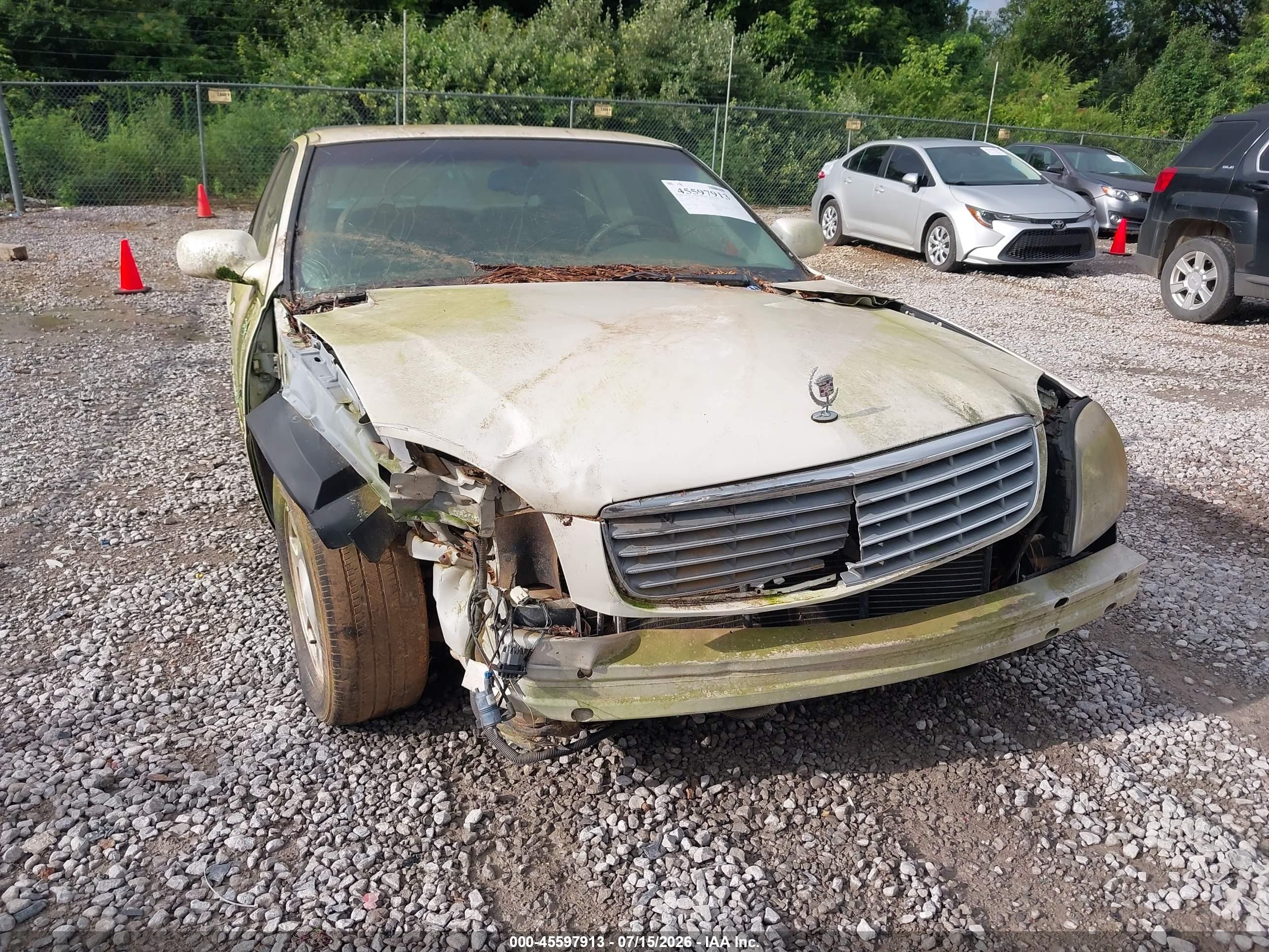2001 Cadillac Deville Standard W/w20 Белый vin: 1G6KD54Y91U251297